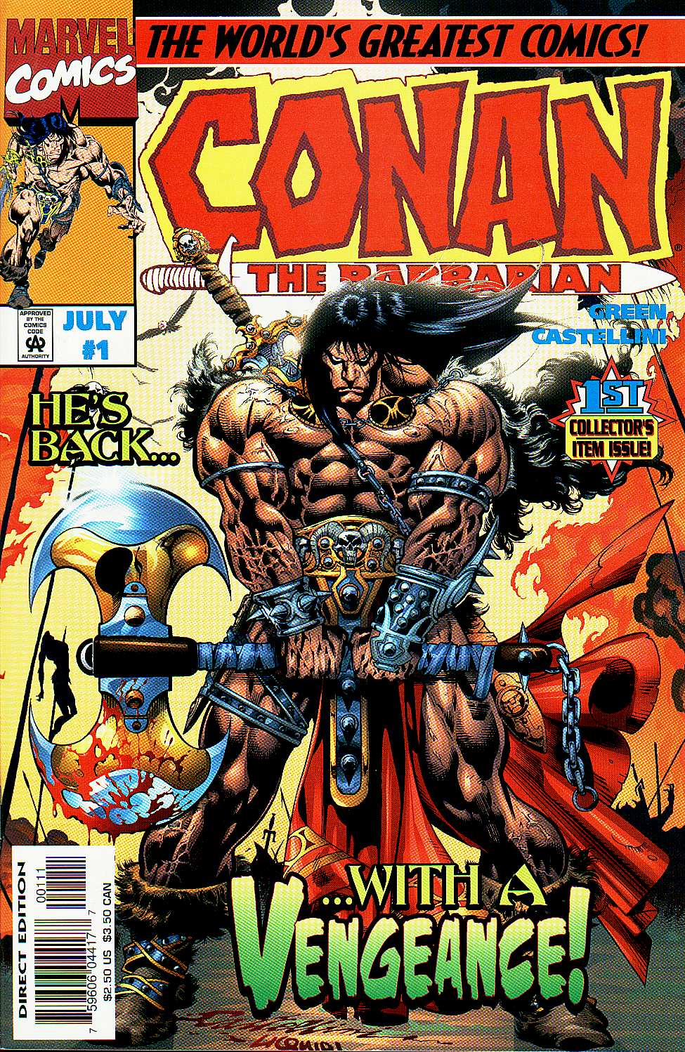 Read online Conan the Barbarian (1997) comic -  Issue #1 - 1