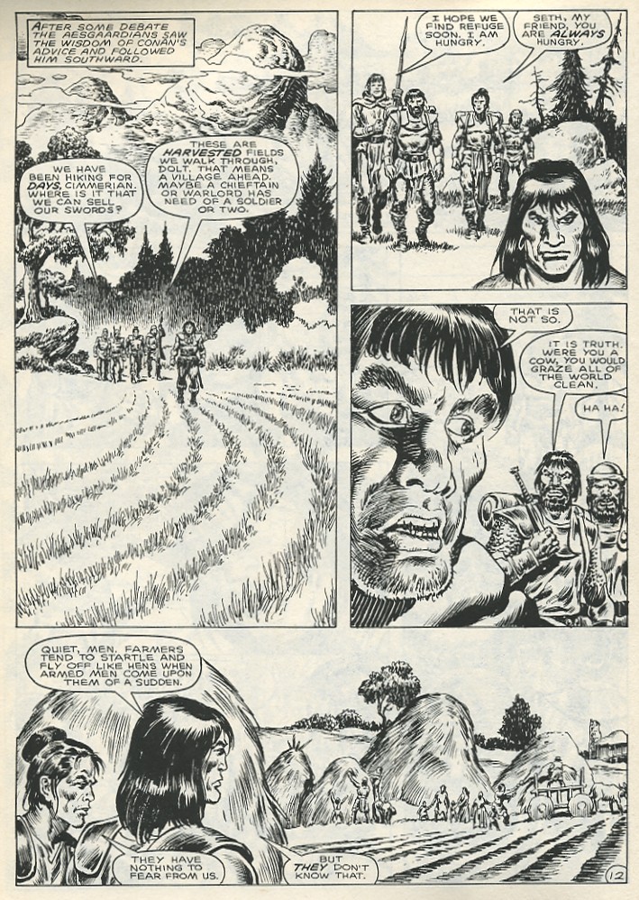 Read online The Savage Sword Of Conan comic -  Issue #142 - 18