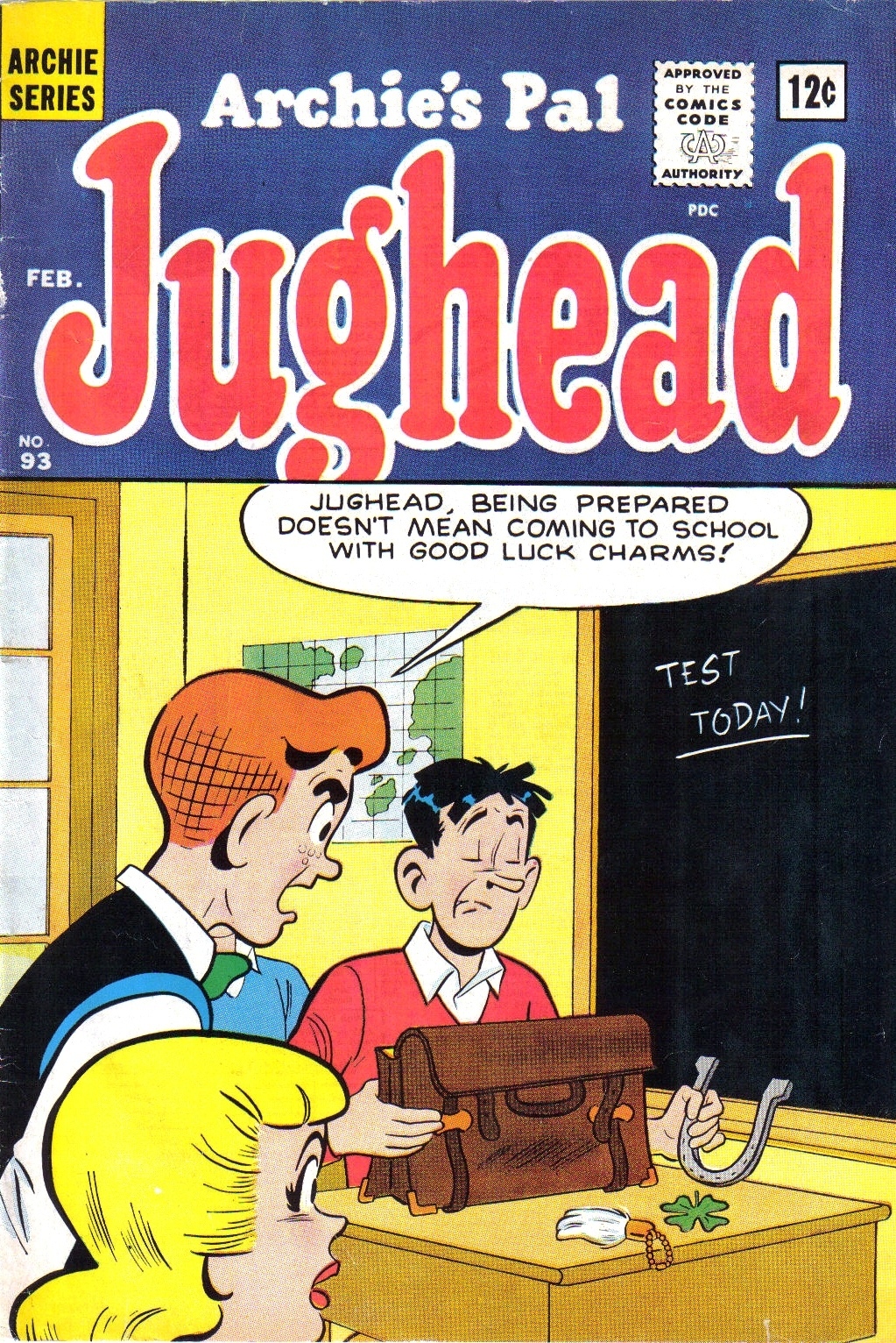 Read online Archie's Pal Jughead comic -  Issue #93 - 1