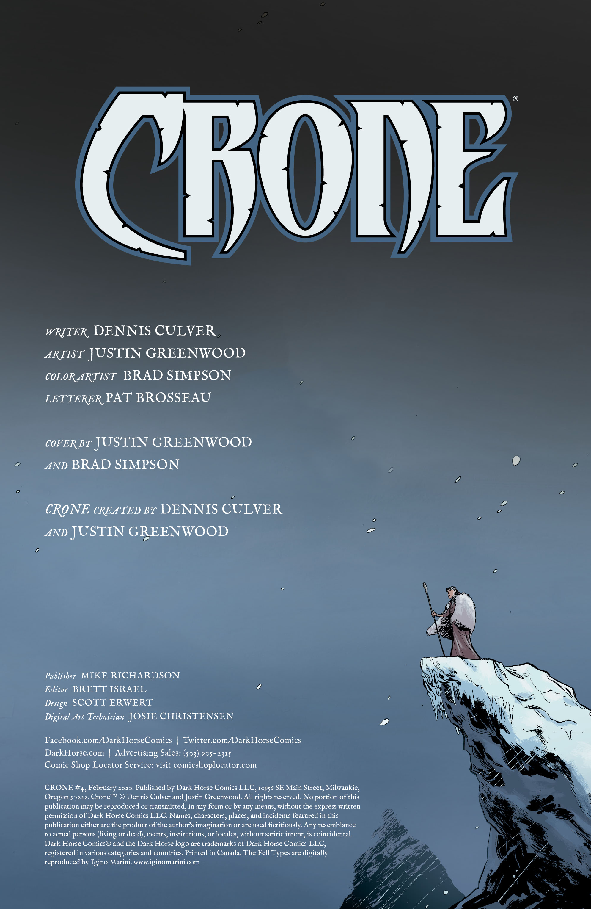 Read online Crone comic -  Issue #4 - 2
