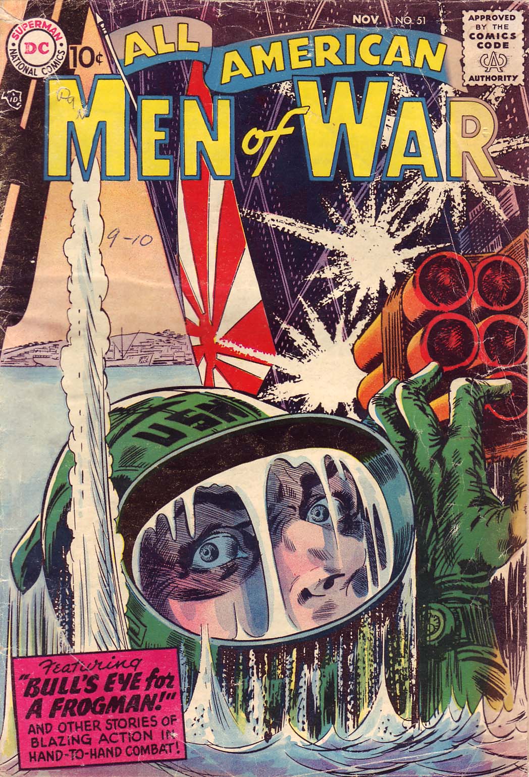 Read online All-American Men of War comic -  Issue #51 - 1