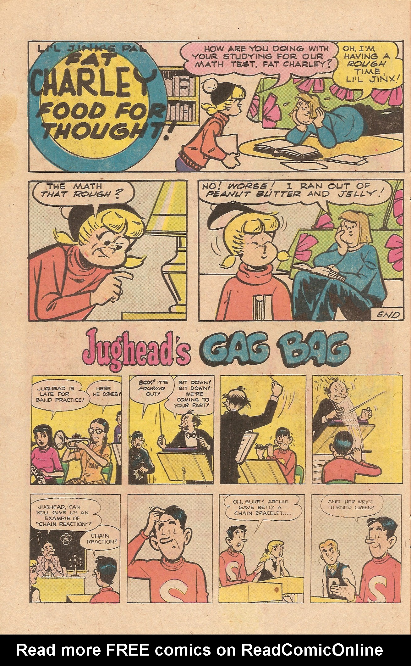 Read online Jughead (1965) comic -  Issue #261 - 10