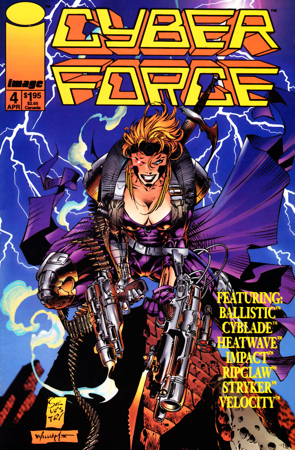 Cyberforce (1993) Issue #4 #4 - English 1