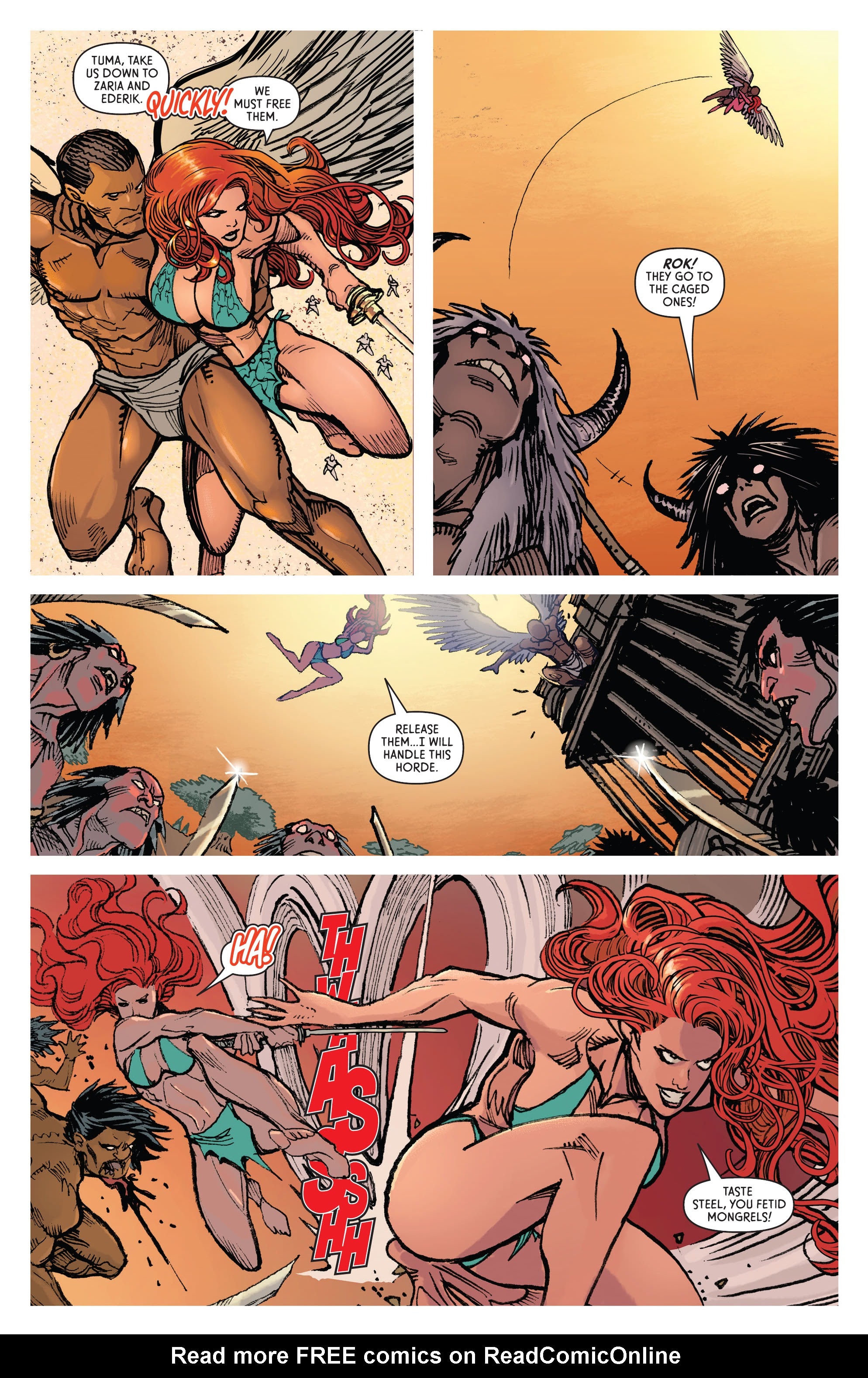 Read online The Invincible Red Sonja comic -  Issue #8 - 11