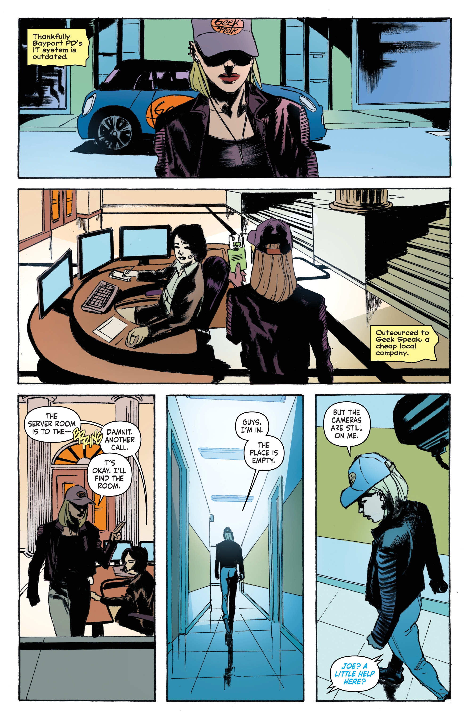 Read online Nancy Drew And The Hardy Boys: The Big Lie comic -  Issue #3 - 17