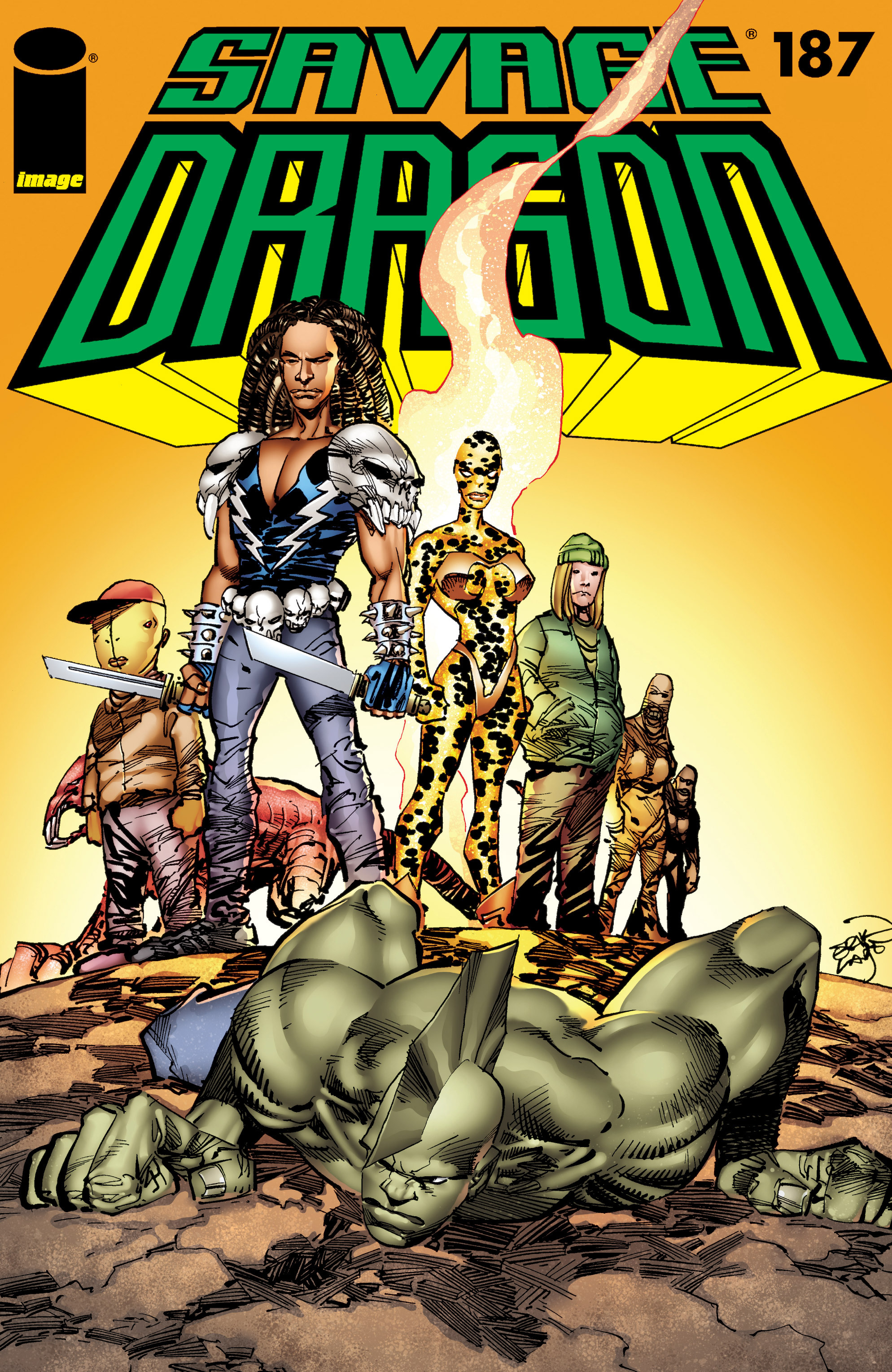 Read online The Savage Dragon (1993) comic -  Issue #187 - 1