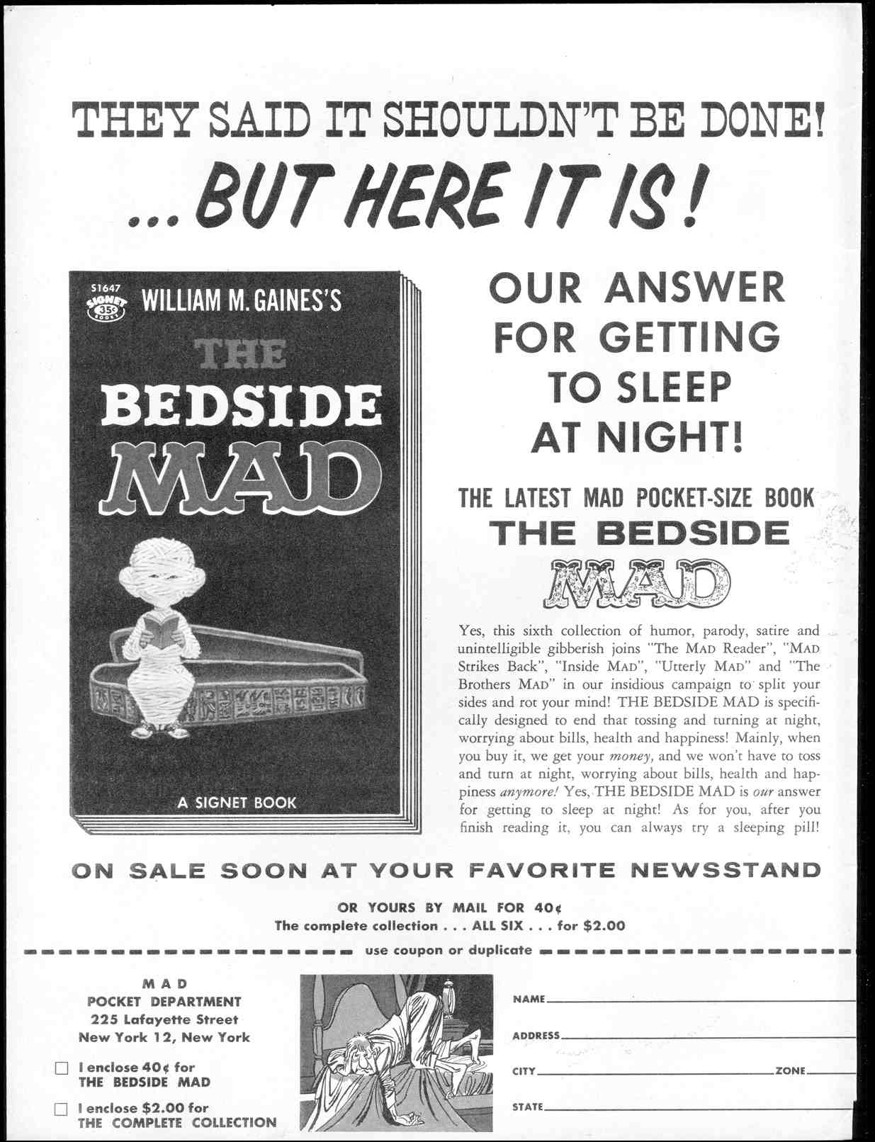 Read online MAD comic -  Issue #47 - 2