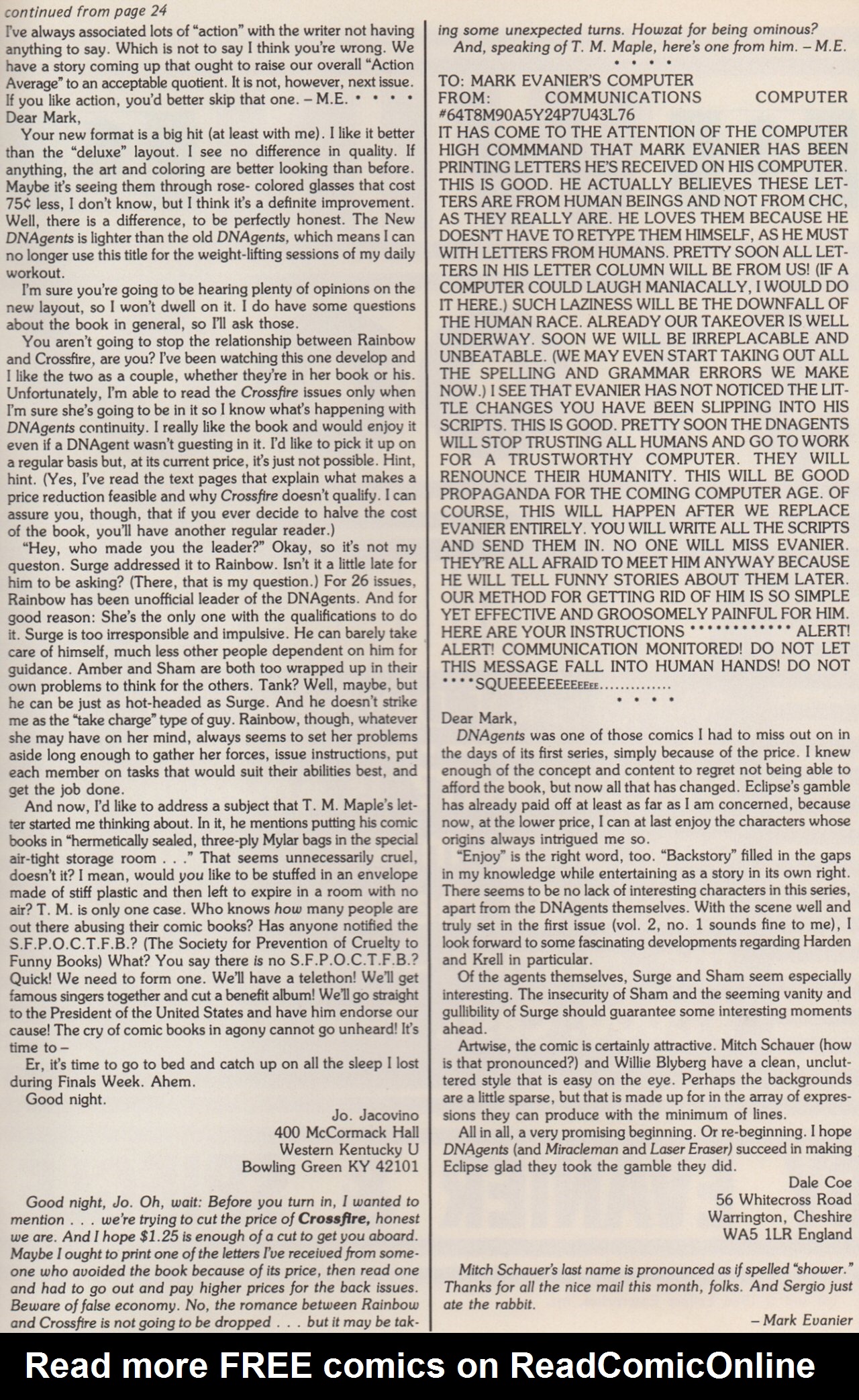 Read online The New DNAgents comic -  Issue #9 - 27