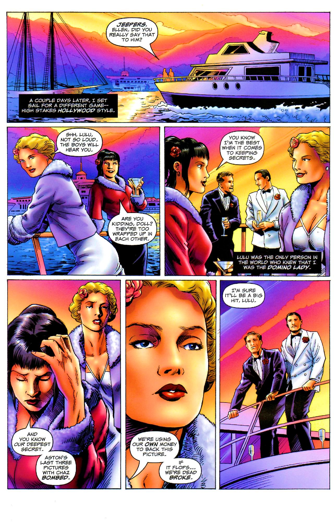 Read online Domino Lady comic -  Issue #4 - 4