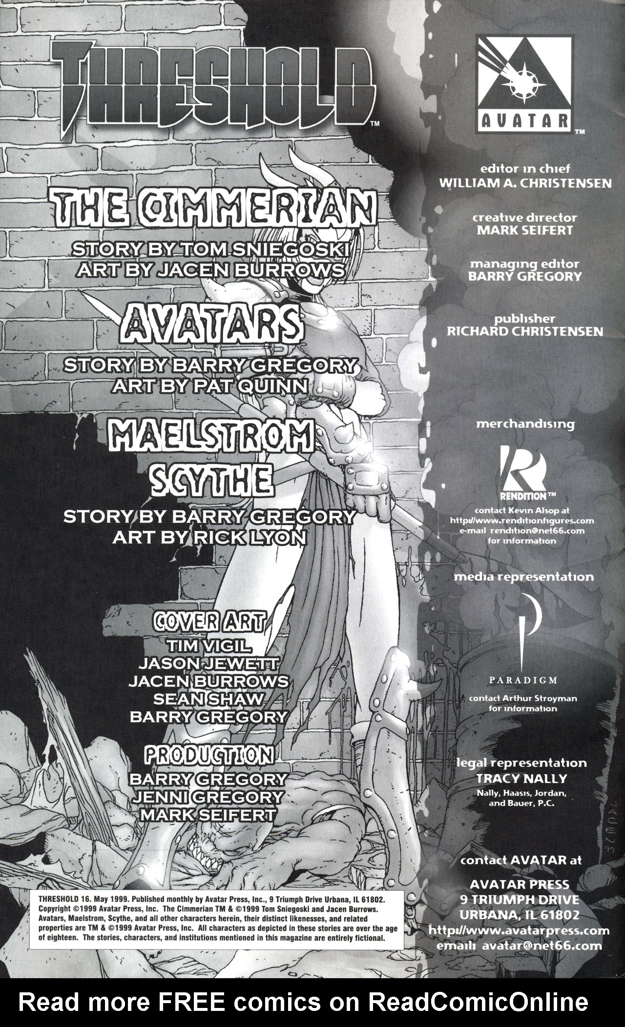 Read online Threshold (1998) comic -  Issue #16 - 2
