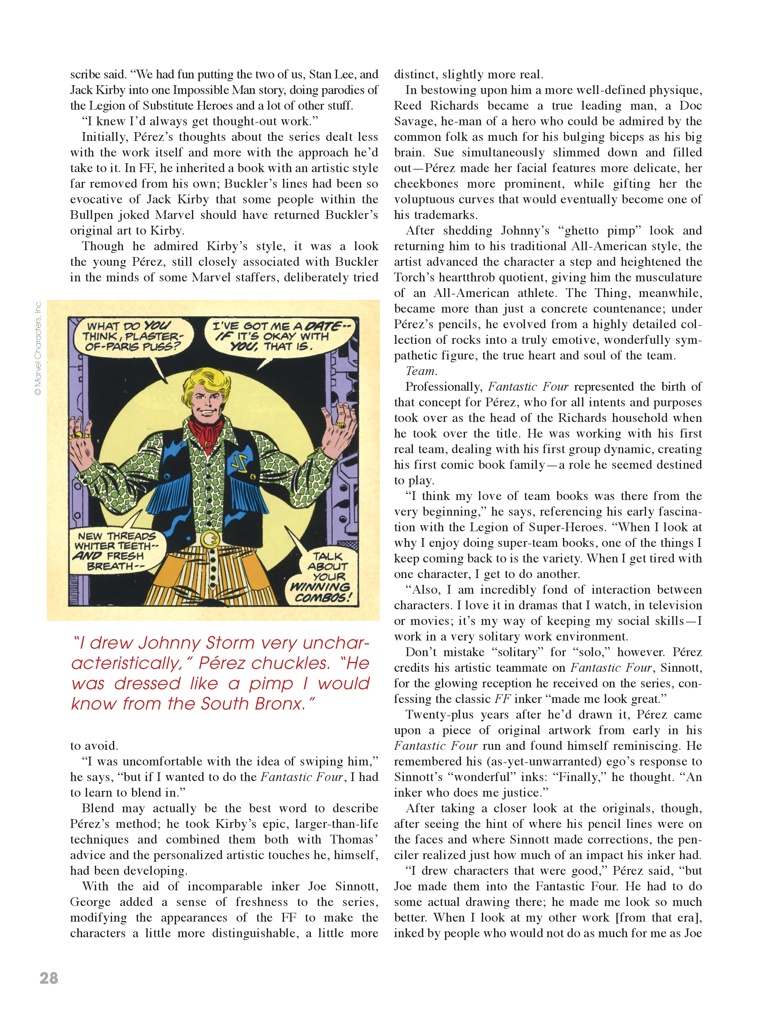 Read online George Perez Storyteller comic -  Issue # TPB 2 (Part 1) - 27