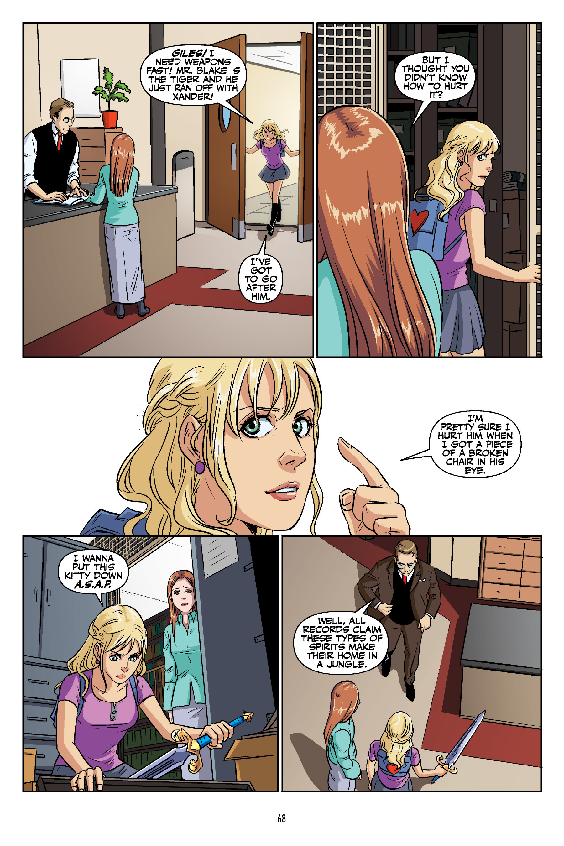 Read online Buffy: The High School Years - Glutton For Punishment comic -  Issue # Full - 68