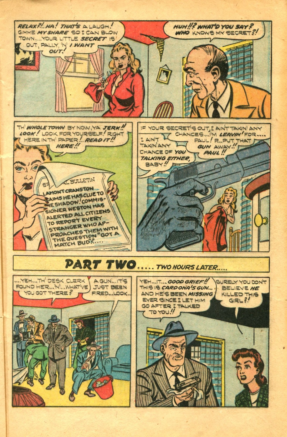Read online Shadow Comics comic -  Issue #91 - 9