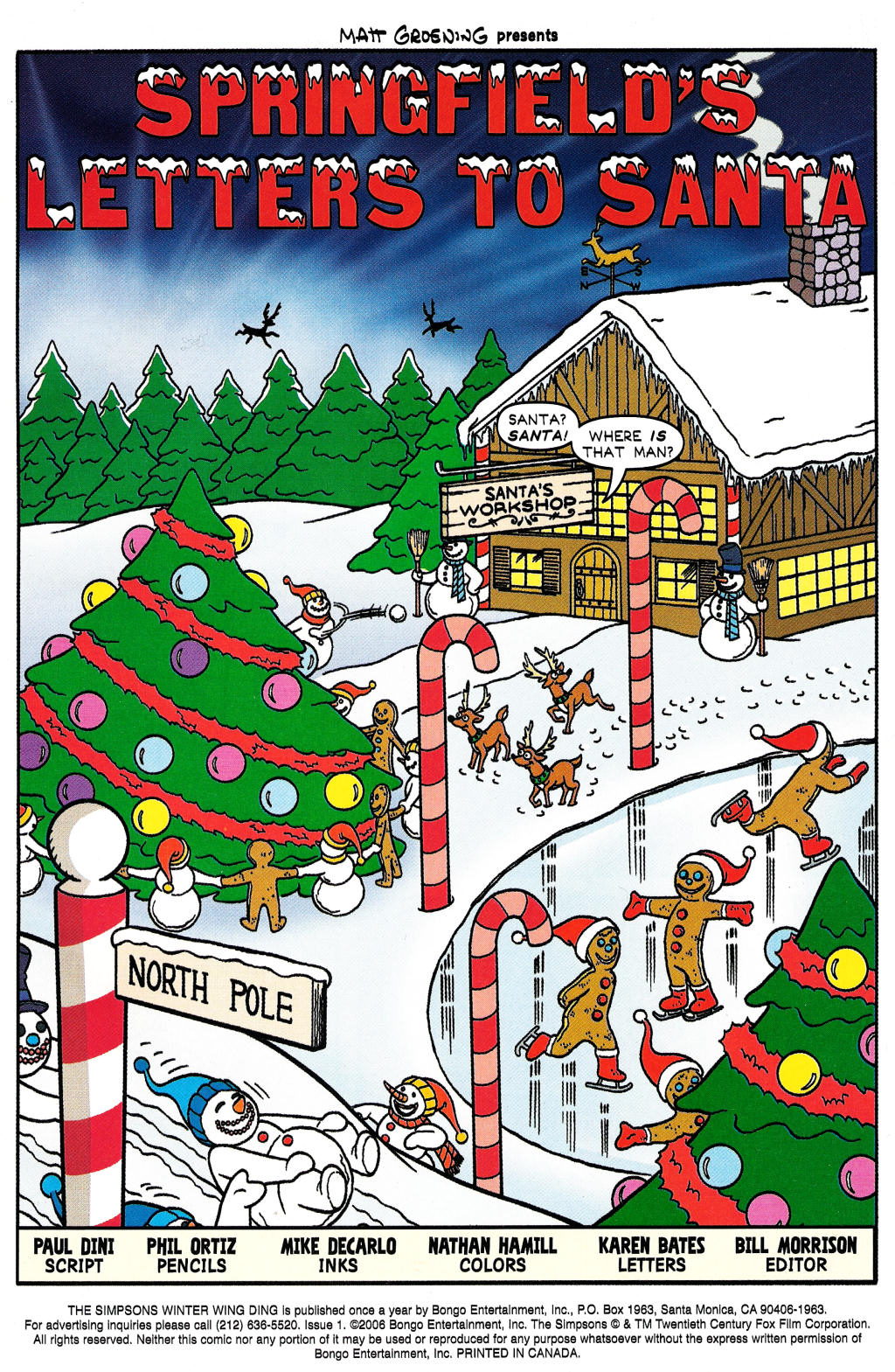 Read online The Simpsons Winter Wingding comic -  Issue #1 - 3