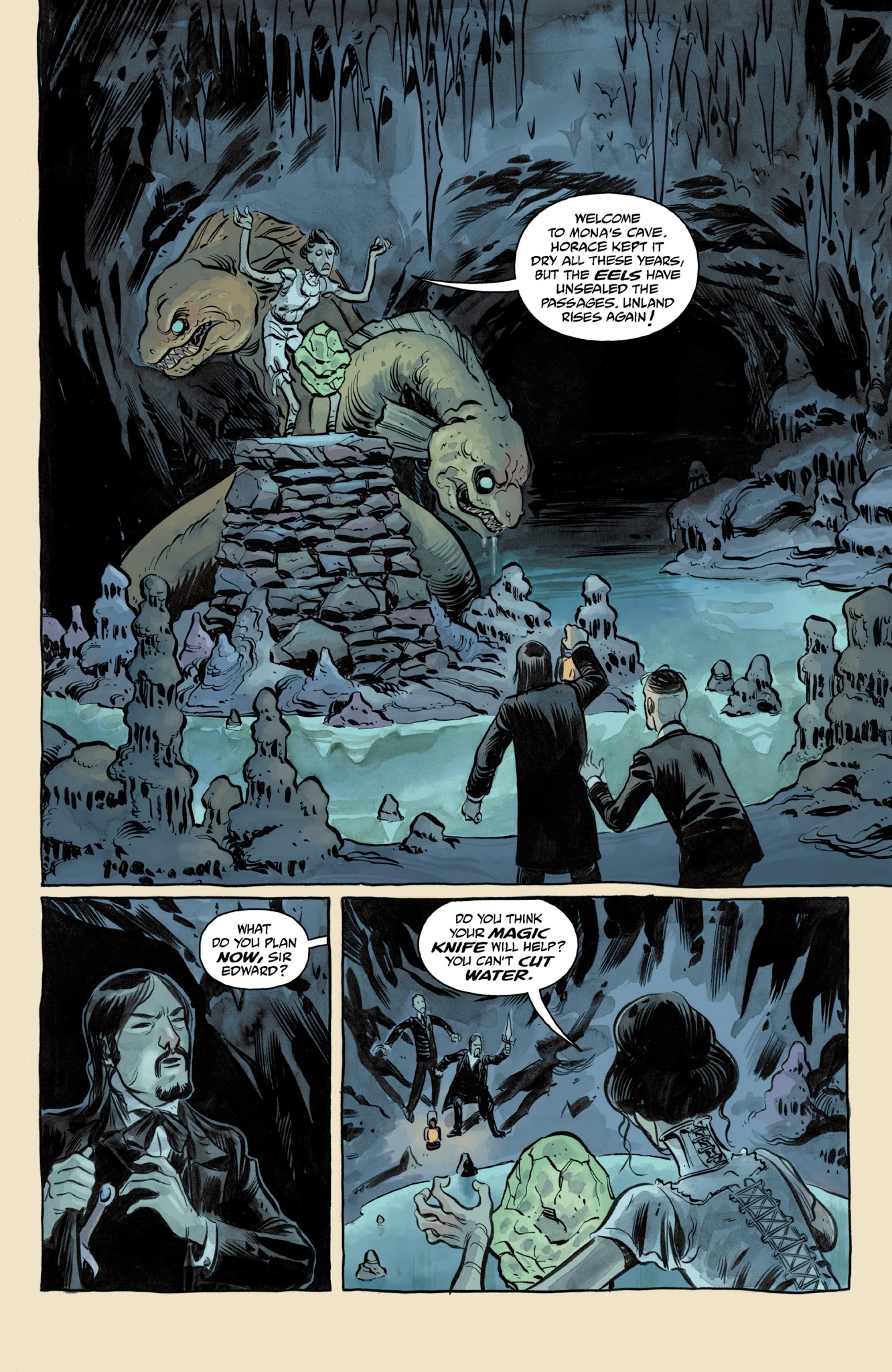 Read online Sir Edward Grey, Witchfinder: The Mysteries of Unland comic -  Issue # TPB - 119
