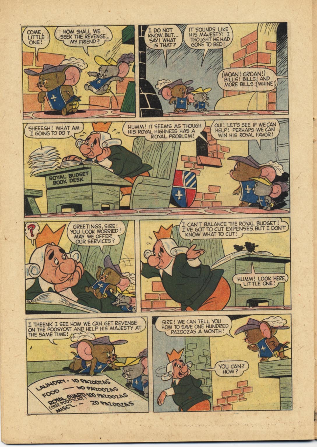 Read online M.G.M's The Mouse Musketeers comic -  Issue #11 - 22