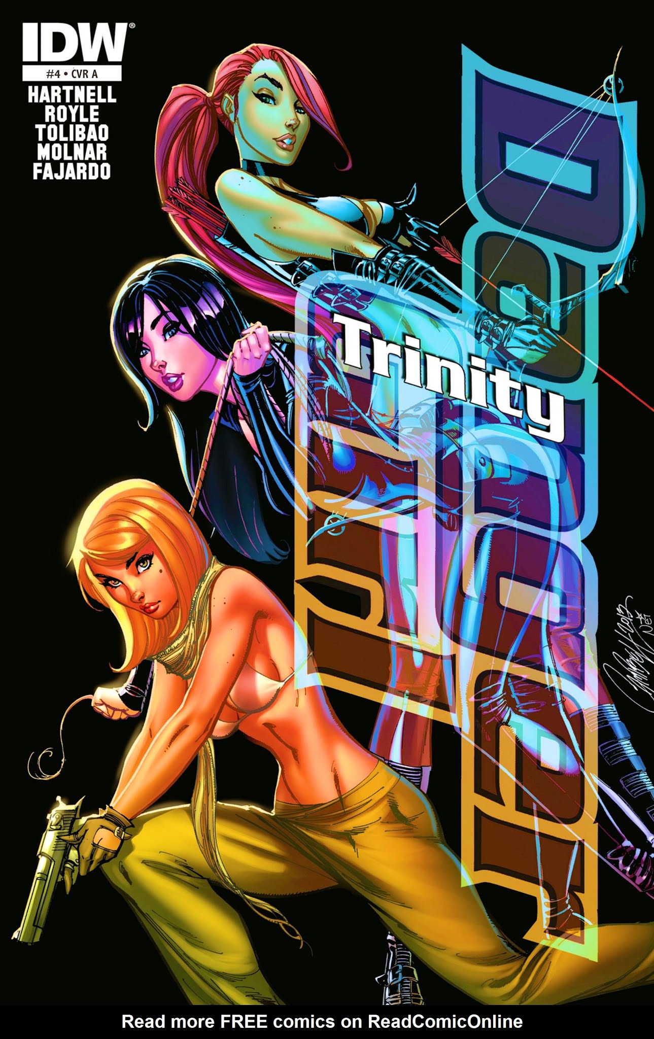 Read online Danger Girl: Trinity comic -  Issue #4 - 1