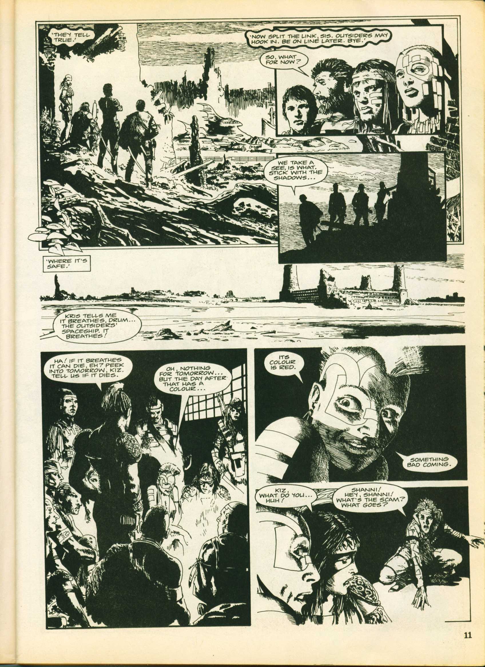 Read online Warrior comic -  Issue #26 - 11