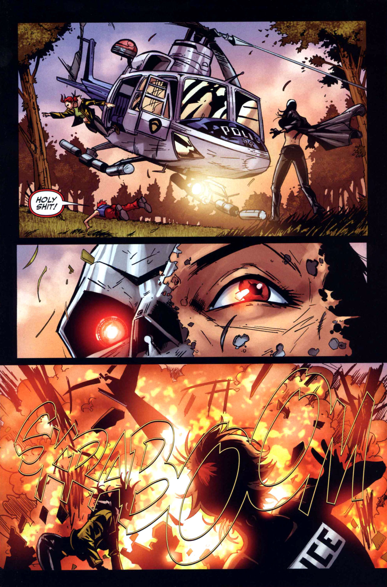 Read online Painkiller Jane Vs. Terminator comic -  Issue #4 - 23