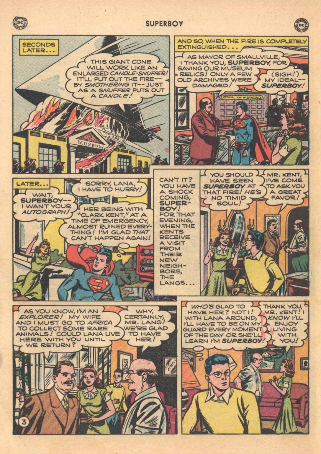 Read online Superboy (1949) comic -  Issue #10 - 4