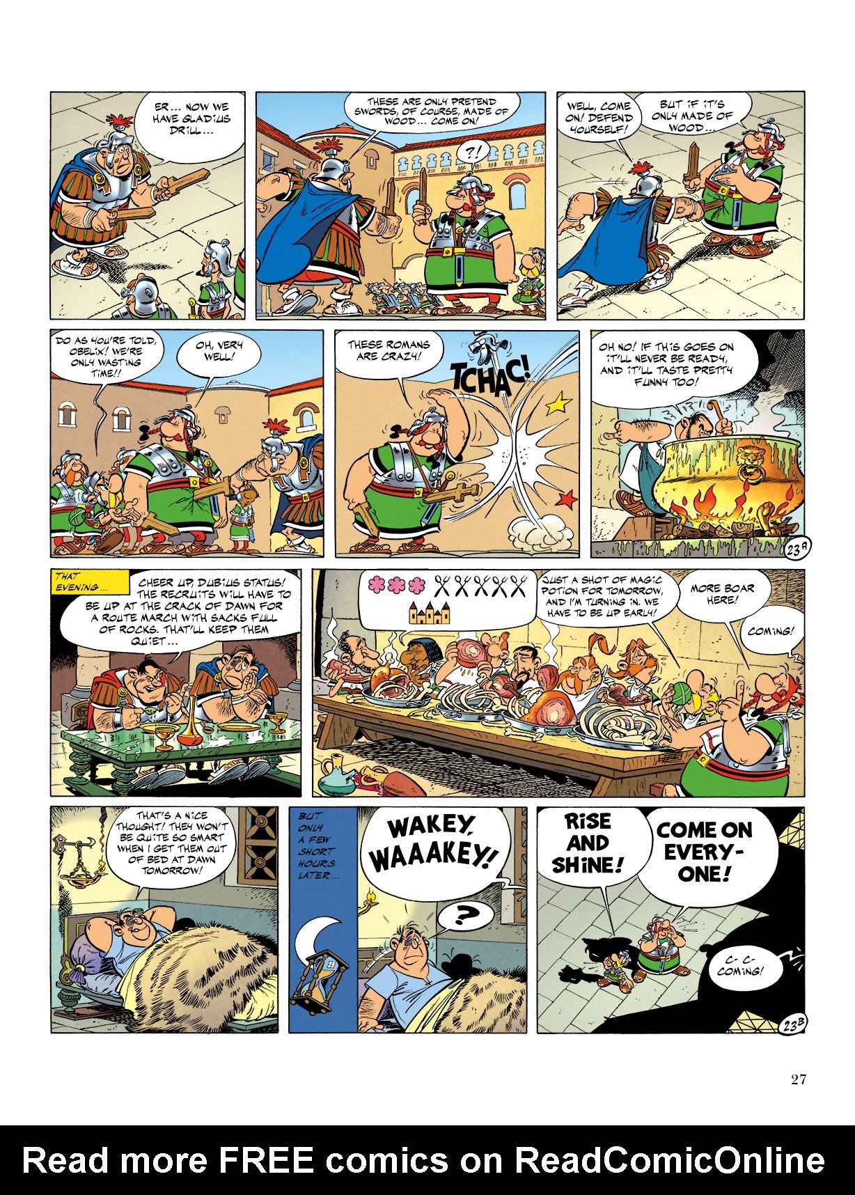 Read online Asterix comic -  Issue #10 - 28