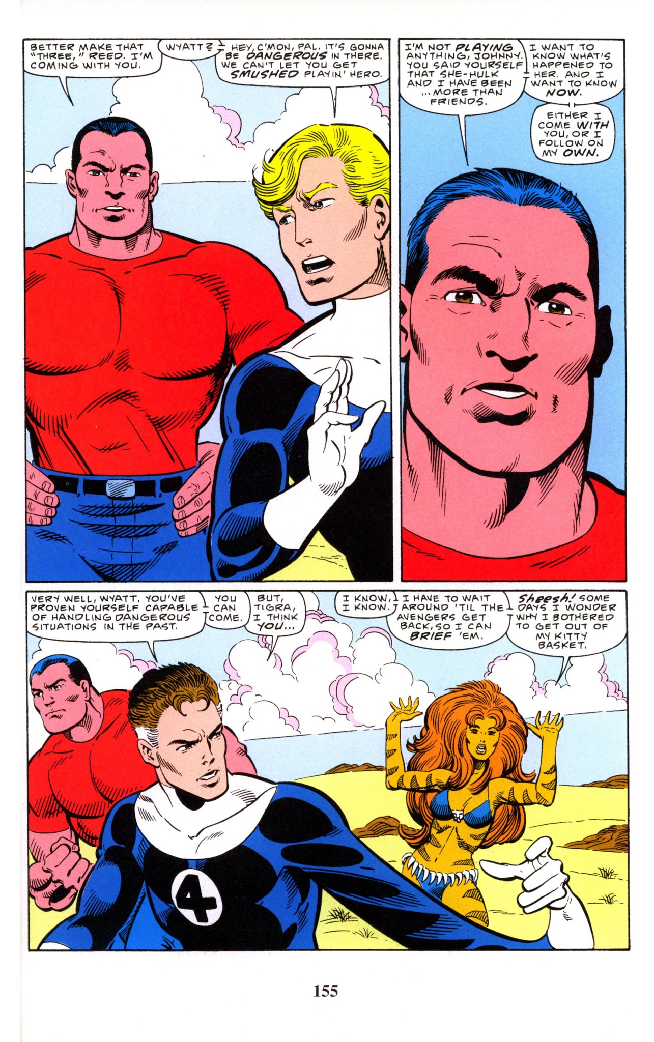 Read online Fantastic Four Visionaries: John Byrne comic -  Issue # TPB 8 - 156