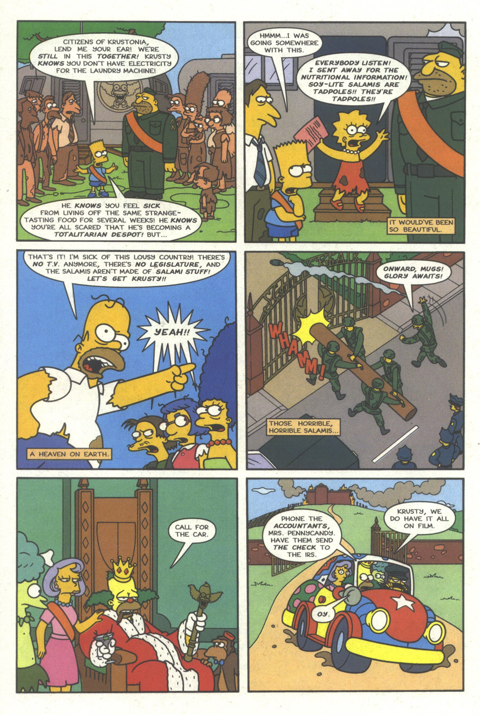 Read online Simpsons Comics comic -  Issue #28 - 21