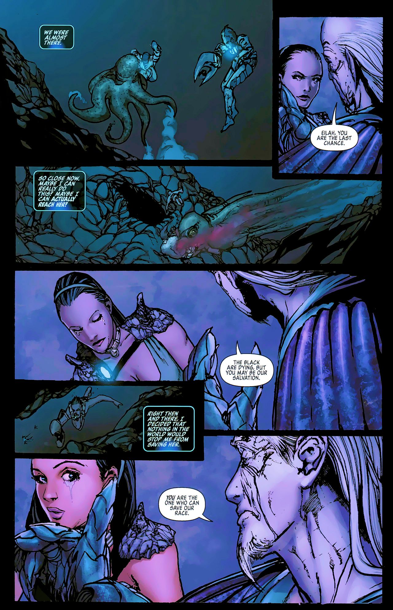 Read online Fathom: Blue Descent comic -  Issue #2 - 20