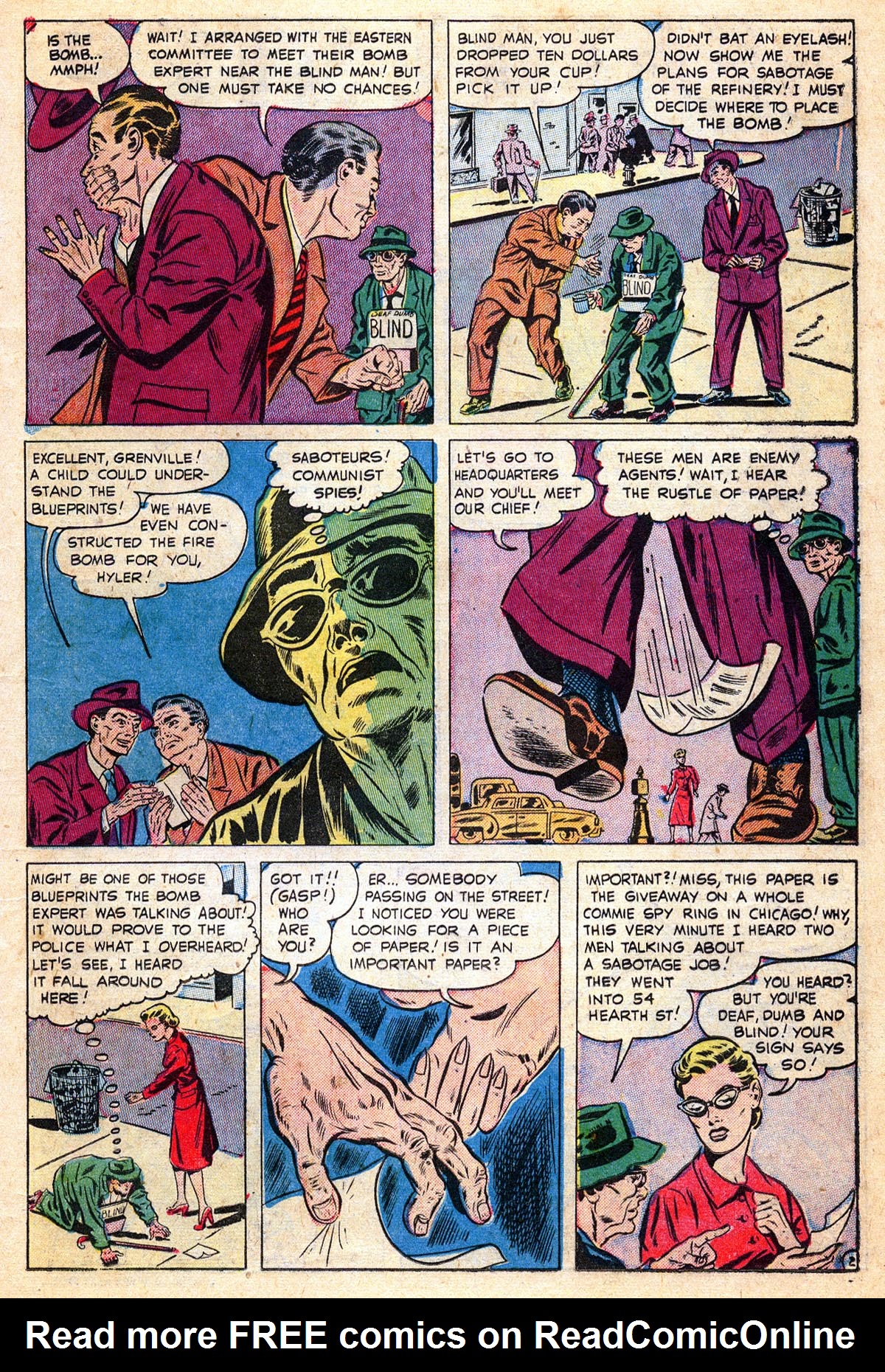 Read online Spy Cases comic -  Issue #9 - 23