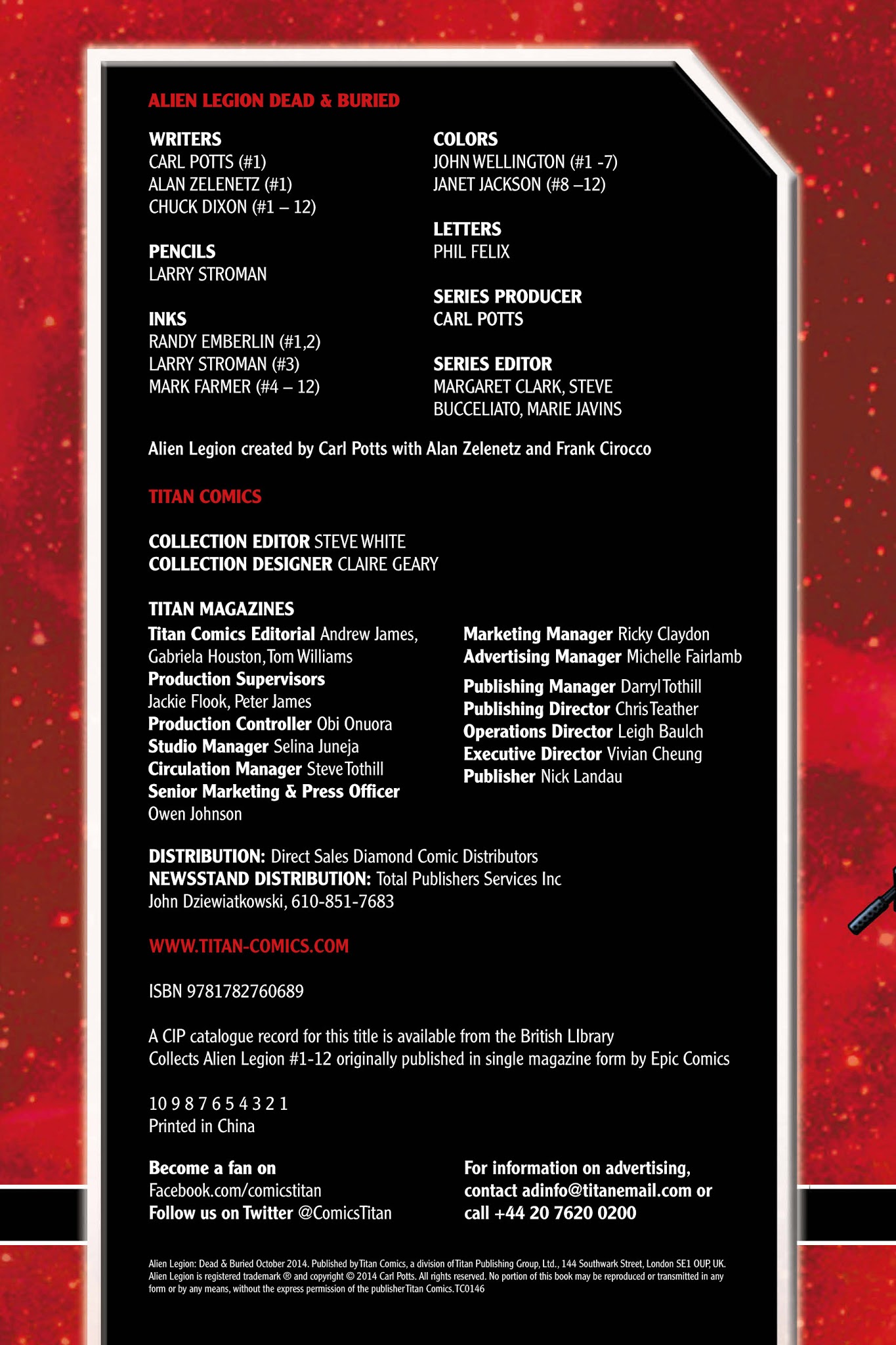 Read online Alien Legion: Dead and Buried comic -  Issue # TPB - 3
