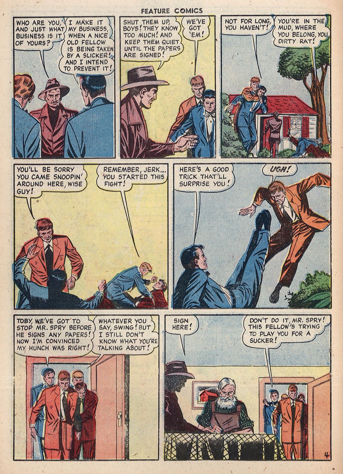 Read online Feature Comics comic -  Issue #132 - 24