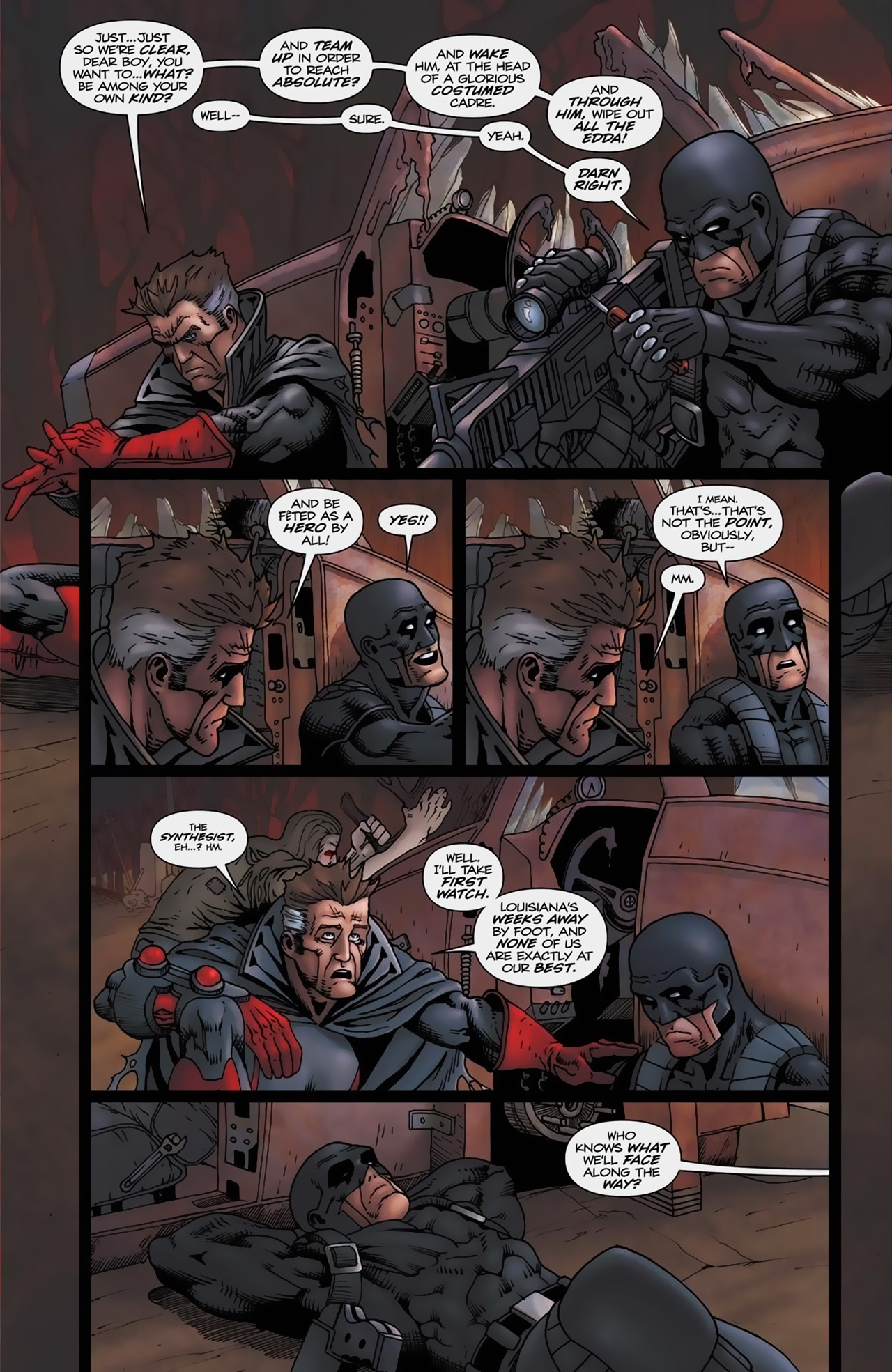 Read online Extermination comic -  Issue #3 - 18