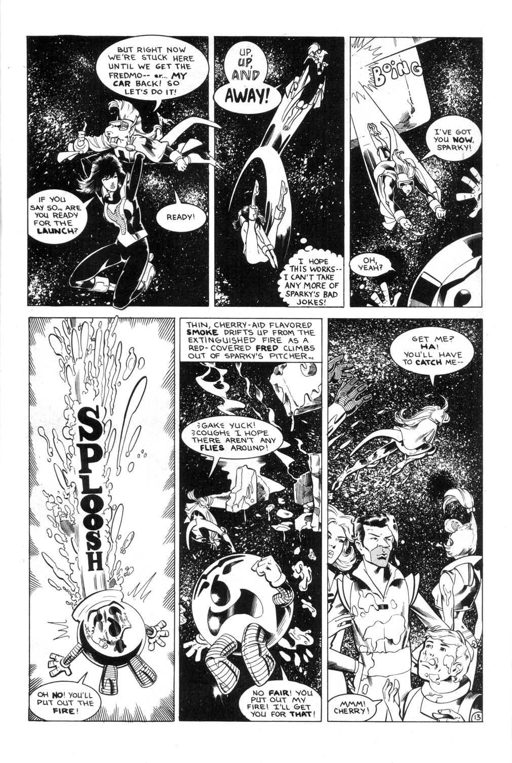 Read online Aristocratic Xtraterrestrial Time-Traveling Thieves comic -  Issue #7 - 15