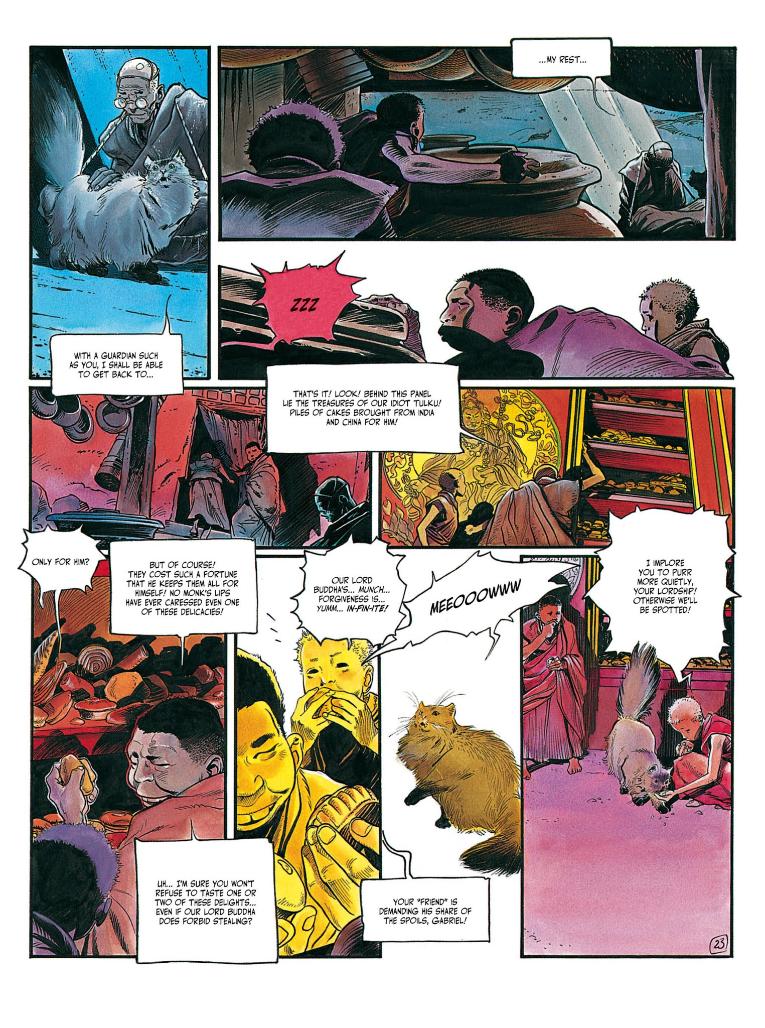 Read online The White Lama comic -  Issue #3 - 27