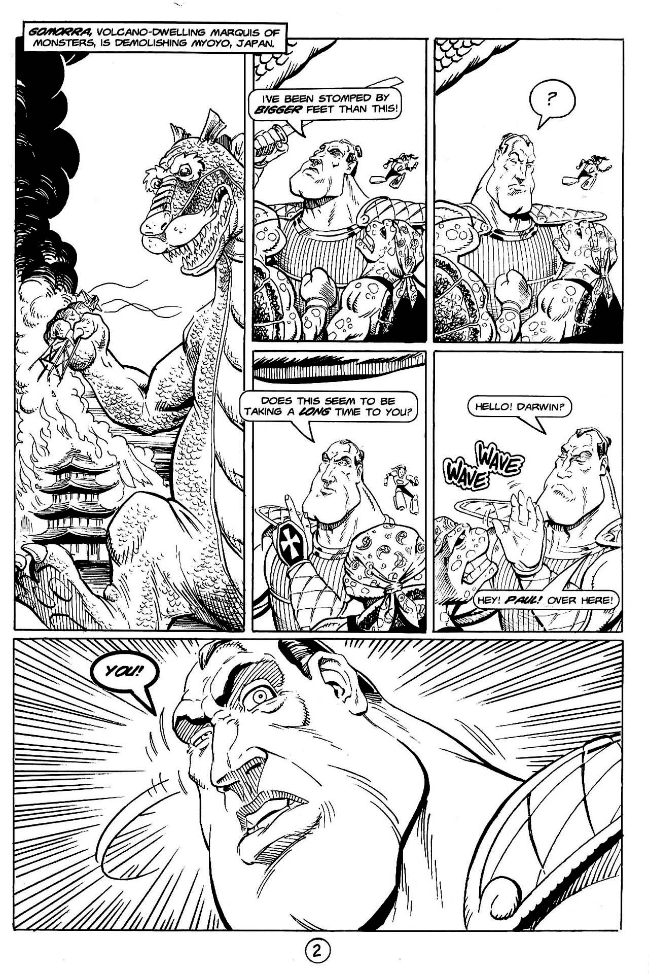 Read online Paul the Samurai (1992) comic -  Issue #8 - 3