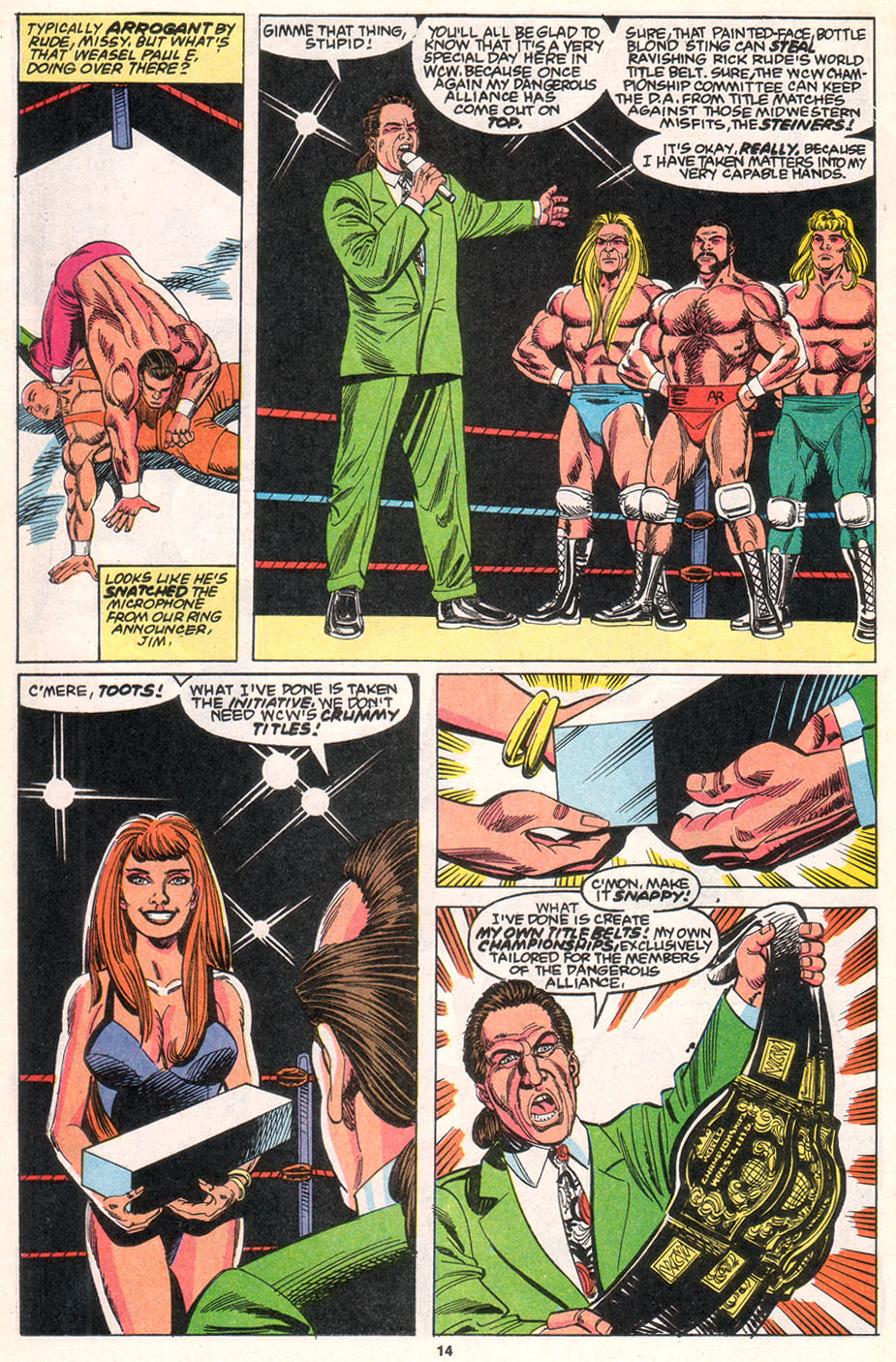 Read online WCW World Championship Wrestling comic -  Issue #7 - 15