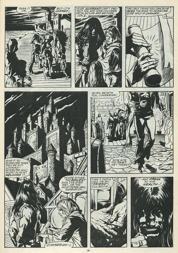 Read online The Savage Sword Of Conan comic -  Issue #185 - 43