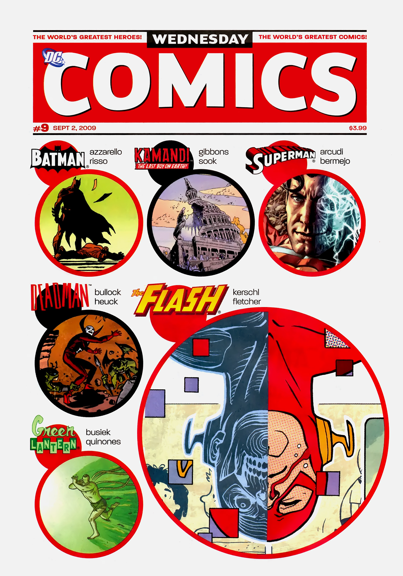 Read online Wednesday Comics comic -  Issue #9 - 1