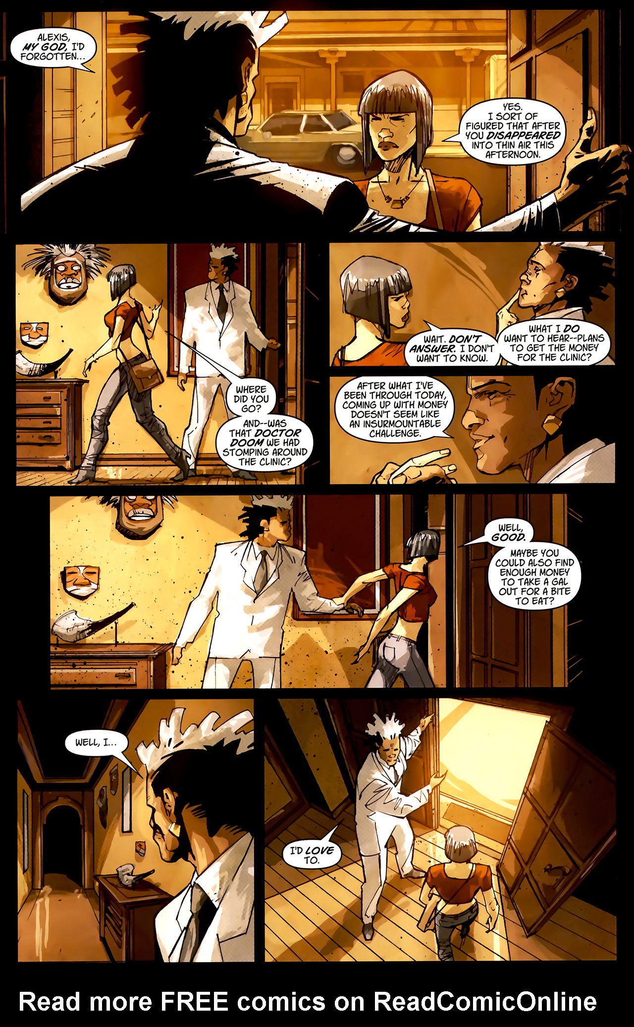 Read online Doctor Voodoo: Avenger of the Supernatural comic -  Issue #5 - 22