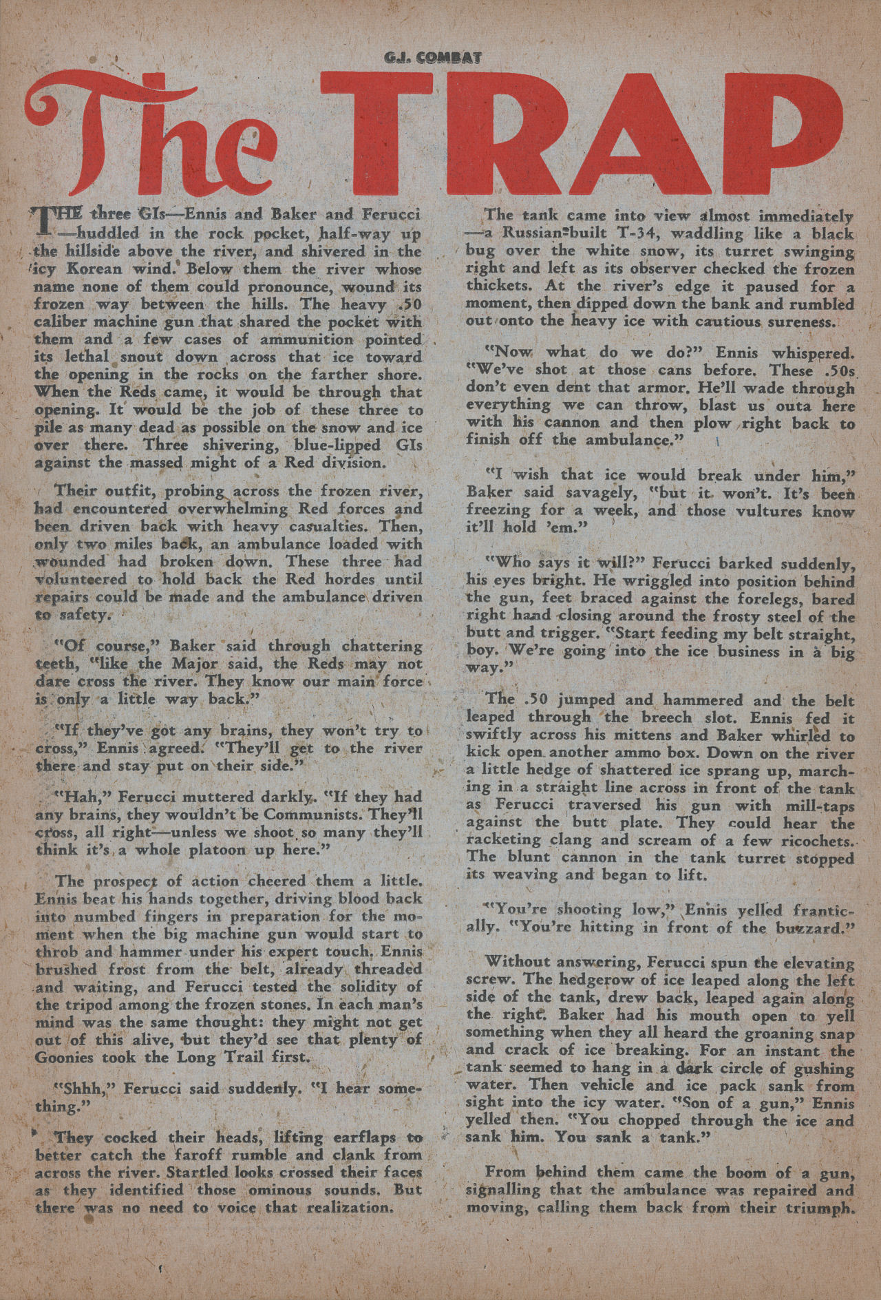 Read online G.I. Combat (1952) comic -  Issue #15 - 26