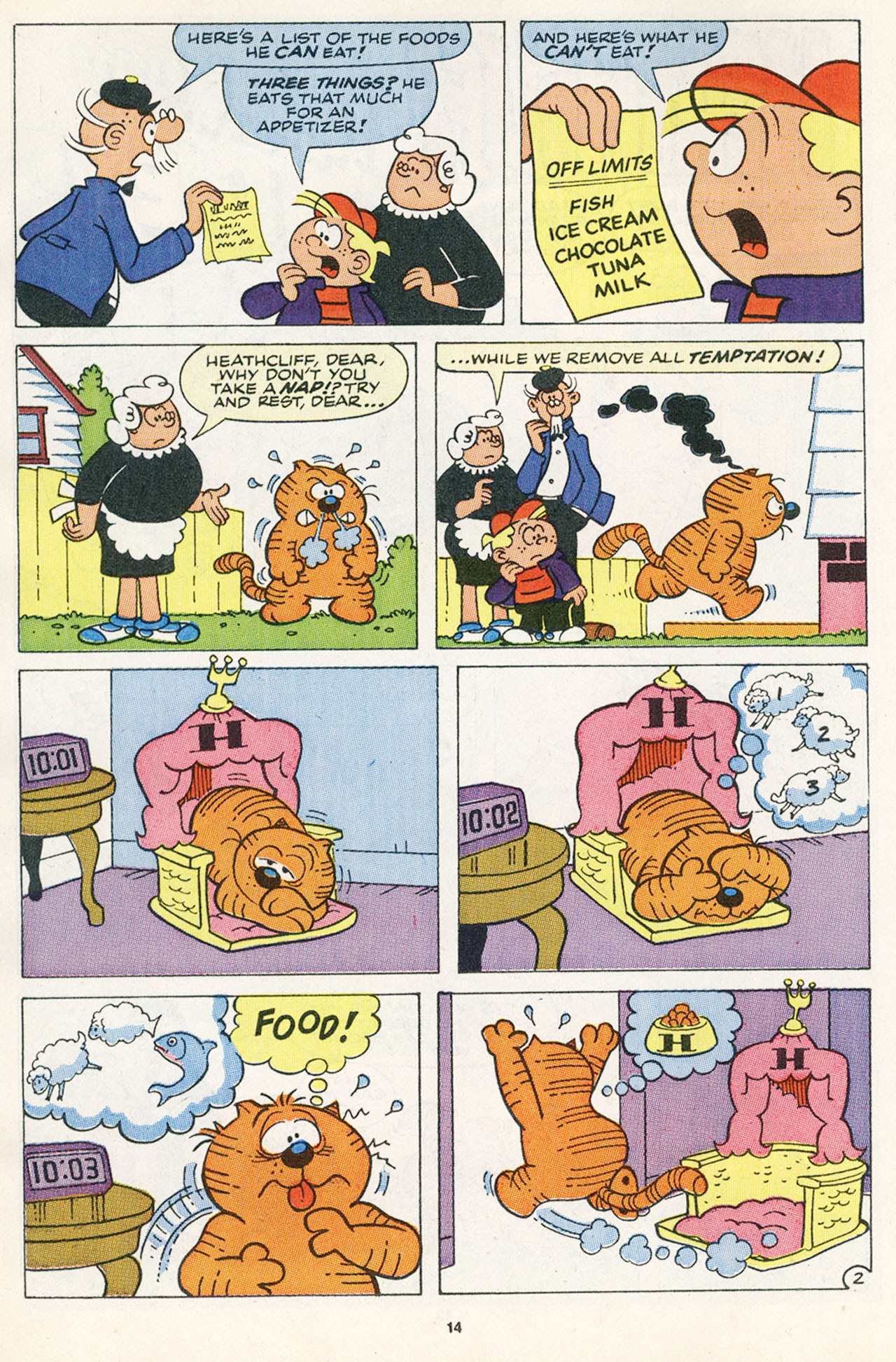 Read online Heathcliff comic -  Issue #45 - 16