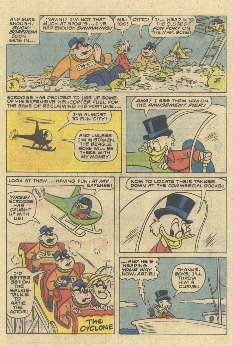 Read online The Beagle Boys Vs. Uncle Scrooge comic -  Issue #11 - 13