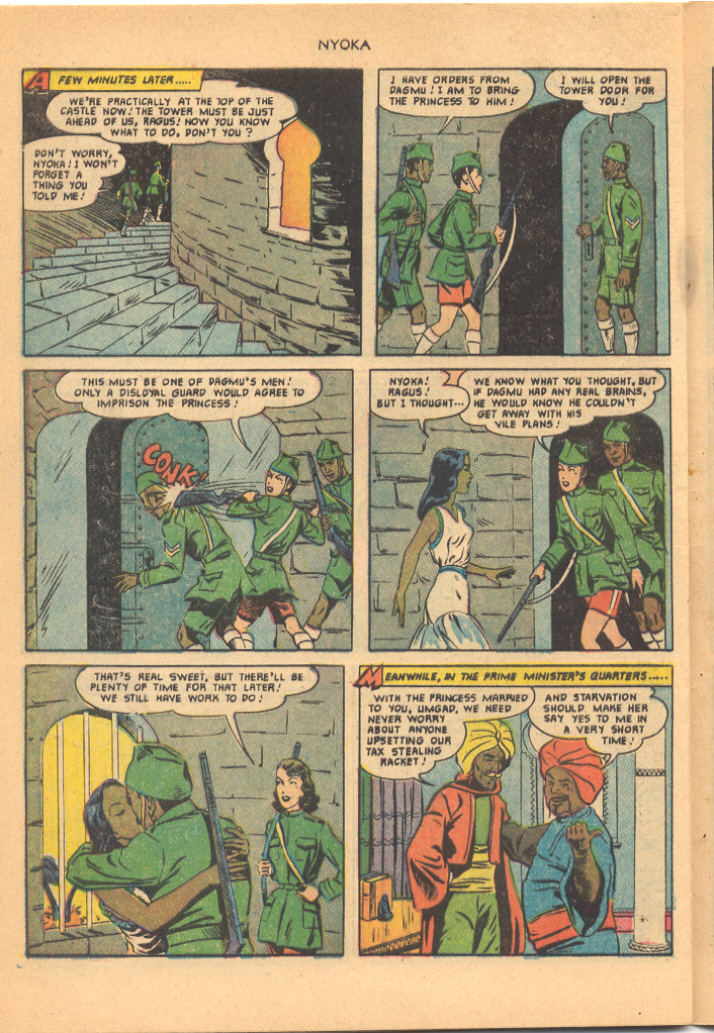 Read online Nyoka the Jungle Girl (1945) comic -  Issue #61 - 28