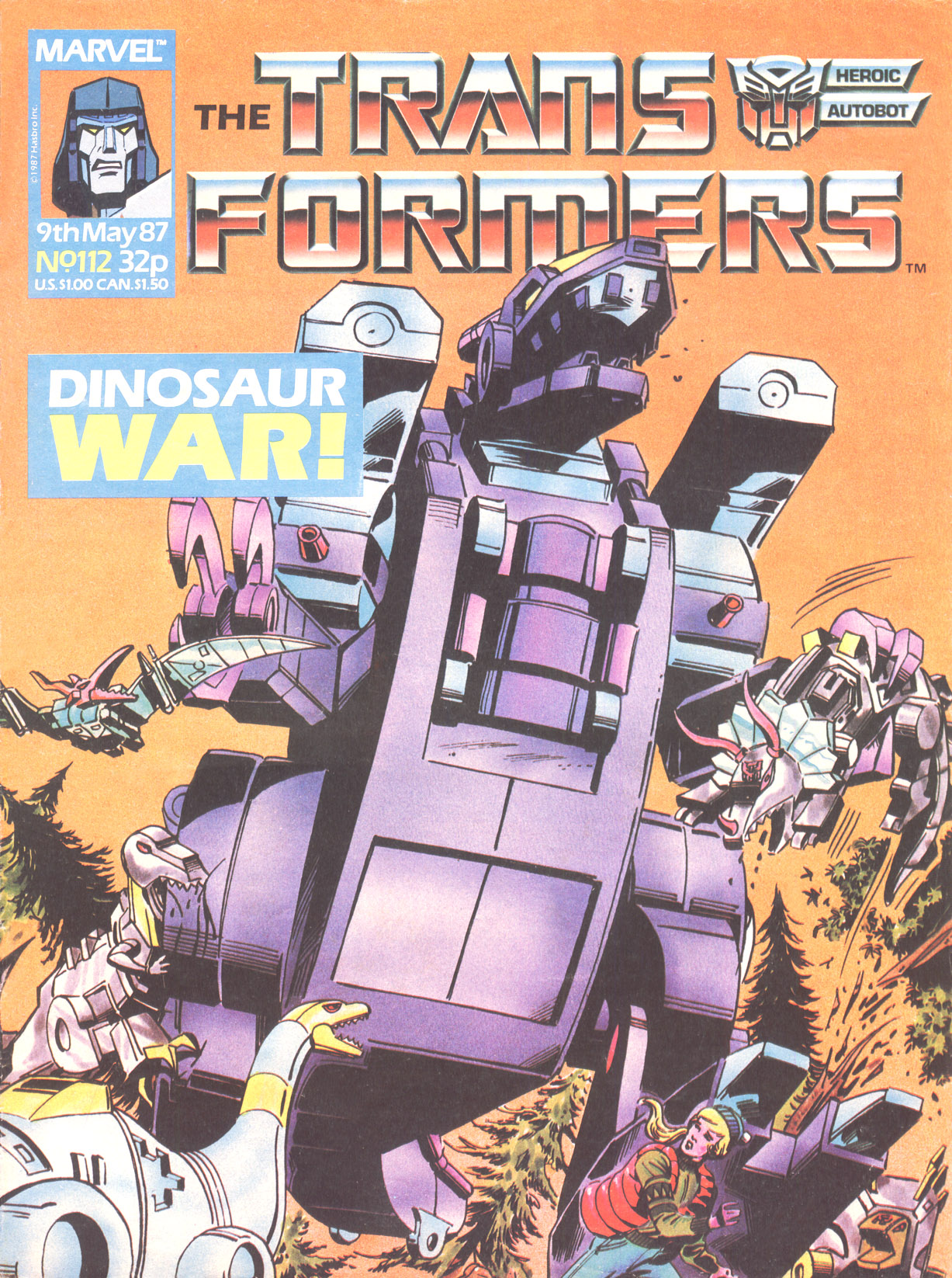 Read online The Transformers (UK) comic -  Issue #112 - 1