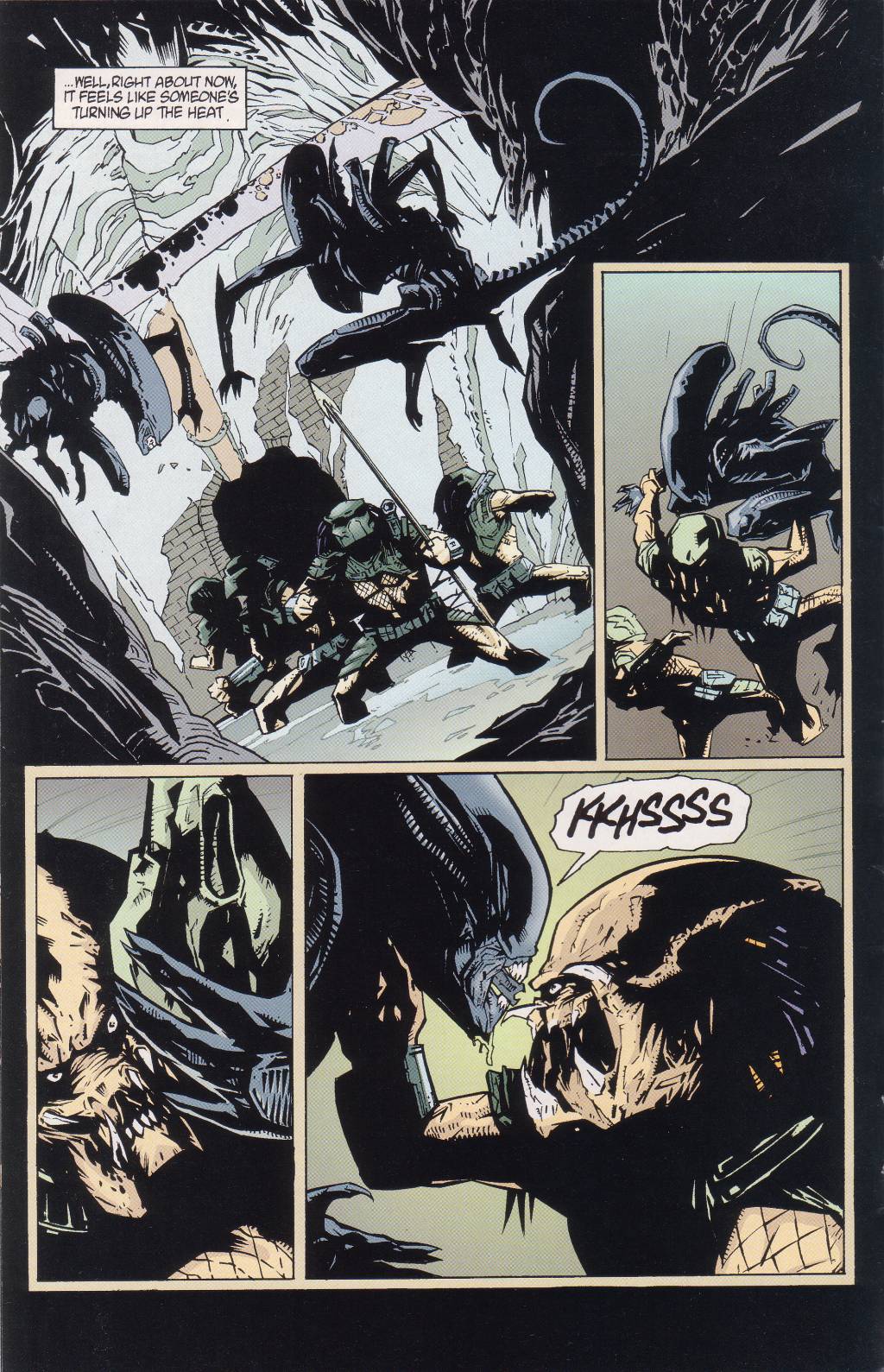 Read online Aliens vs. Predator: Eternal comic -  Issue #3 - 6