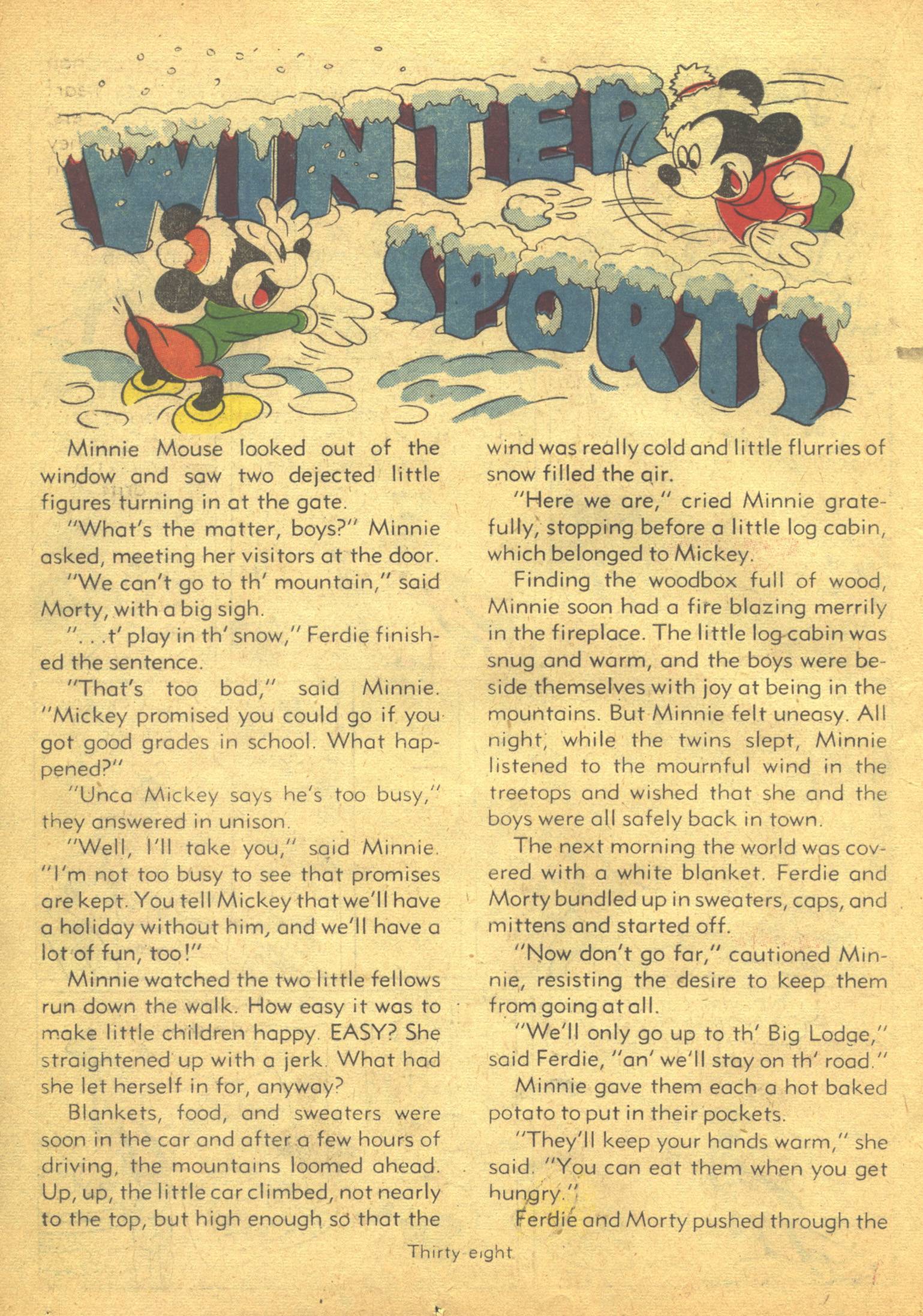 Read online Walt Disney's Comics and Stories comic -  Issue #41 - 40