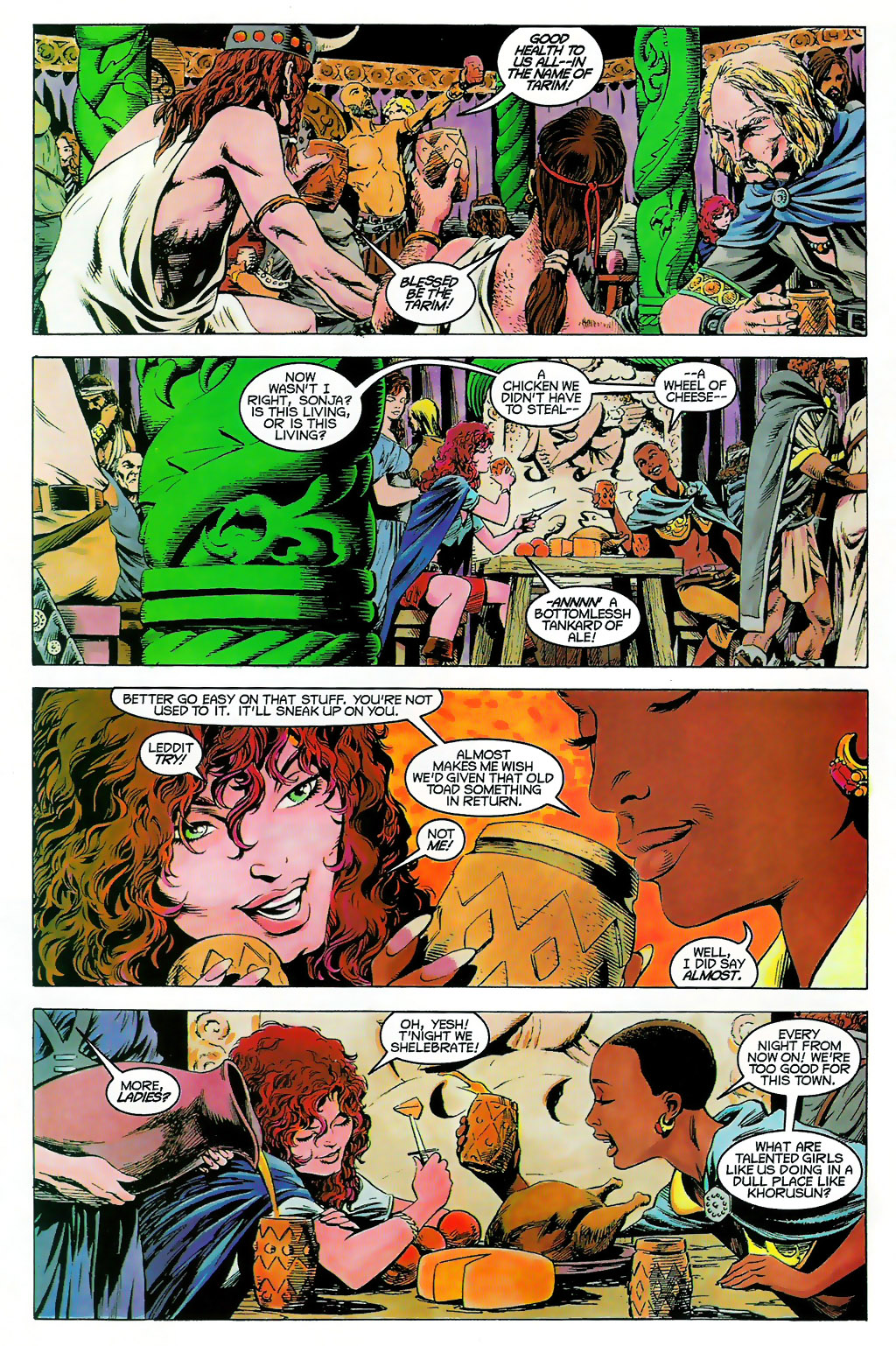 Read online Red Sonja A Death in Scarlet comic -  Issue # Full - 6