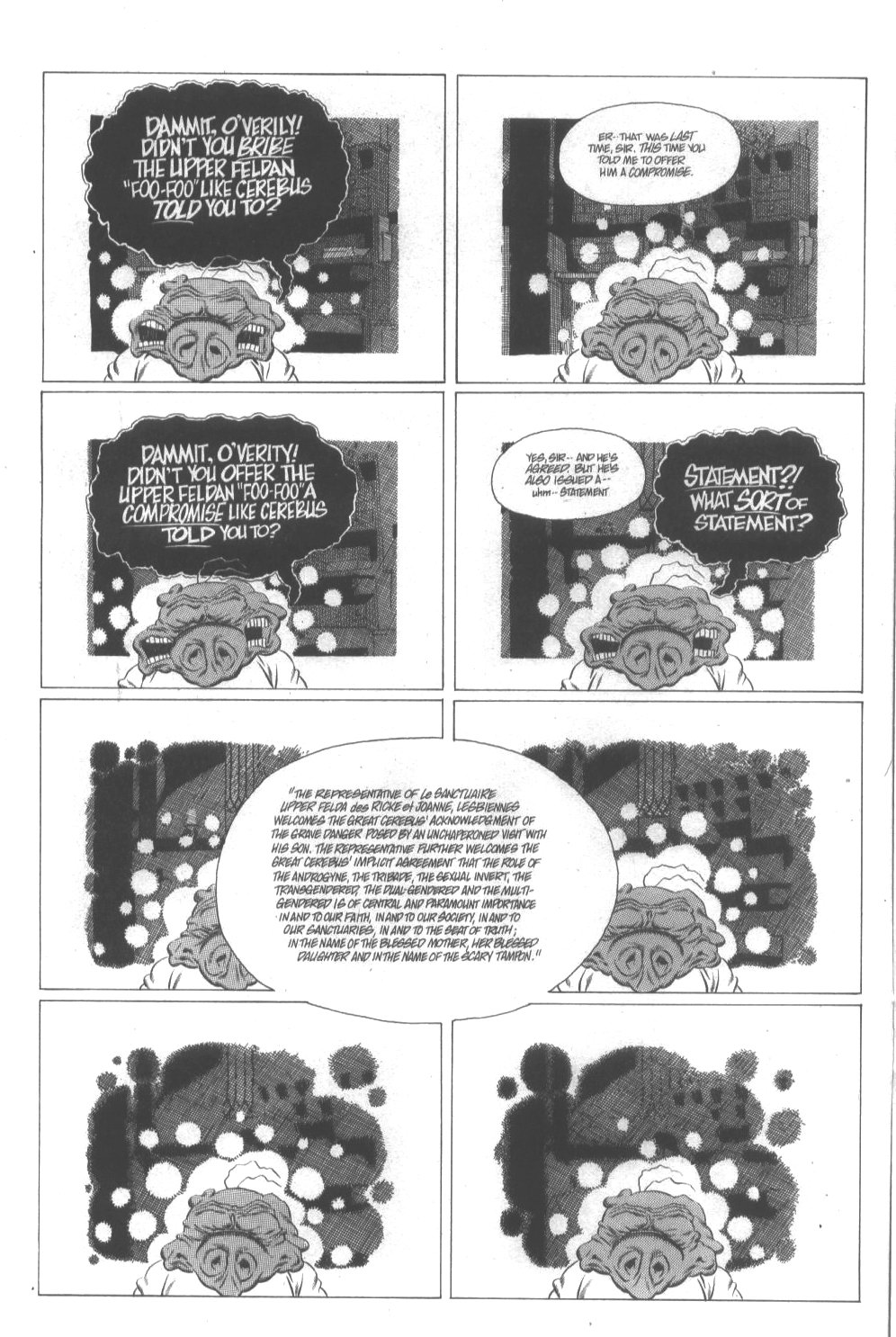 Read online Cerebus comic -  Issue #296 - 20