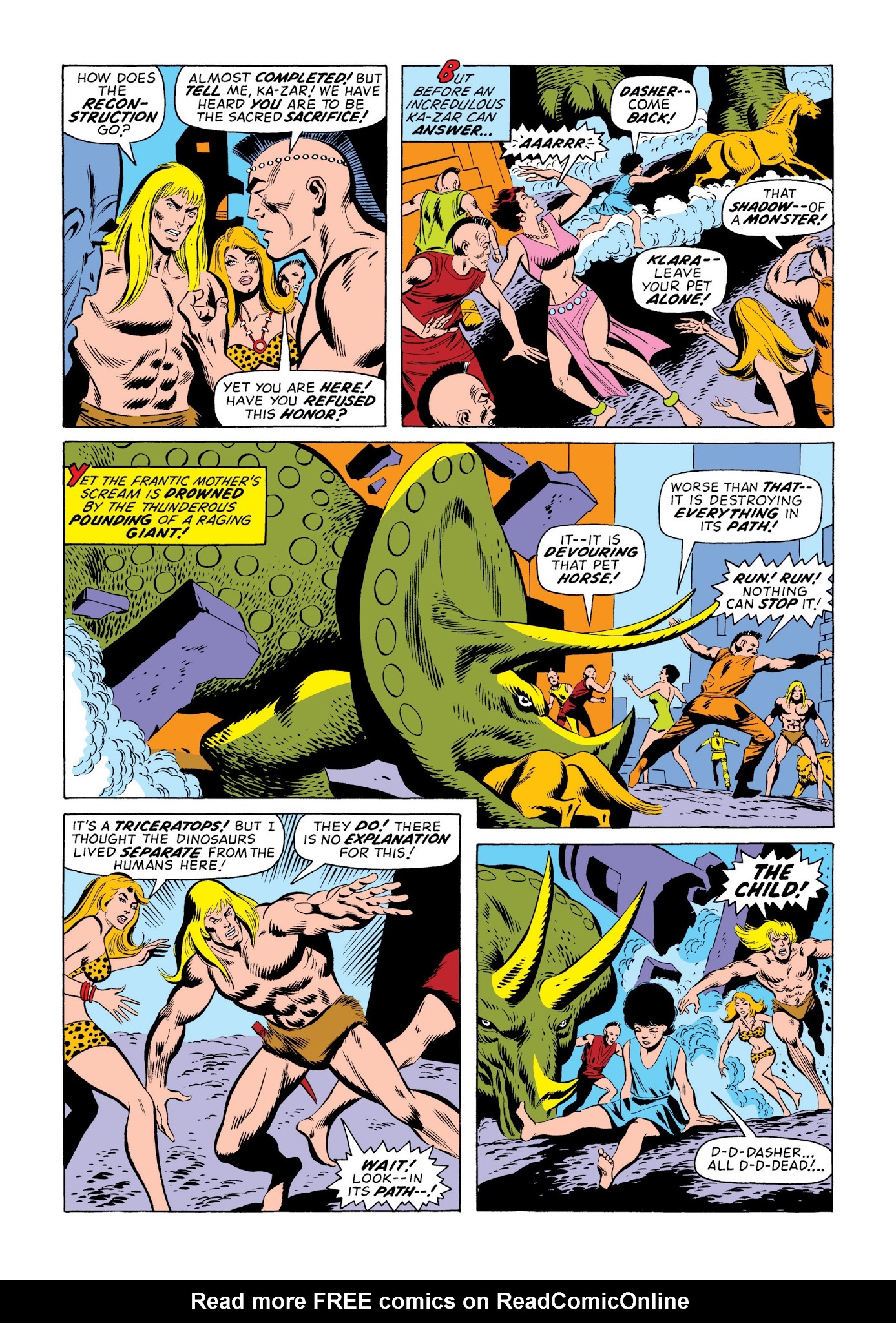 Read online Marvel Masterworks: Ka-Zar comic -  Issue # TPB 2 (Part 3) - 26