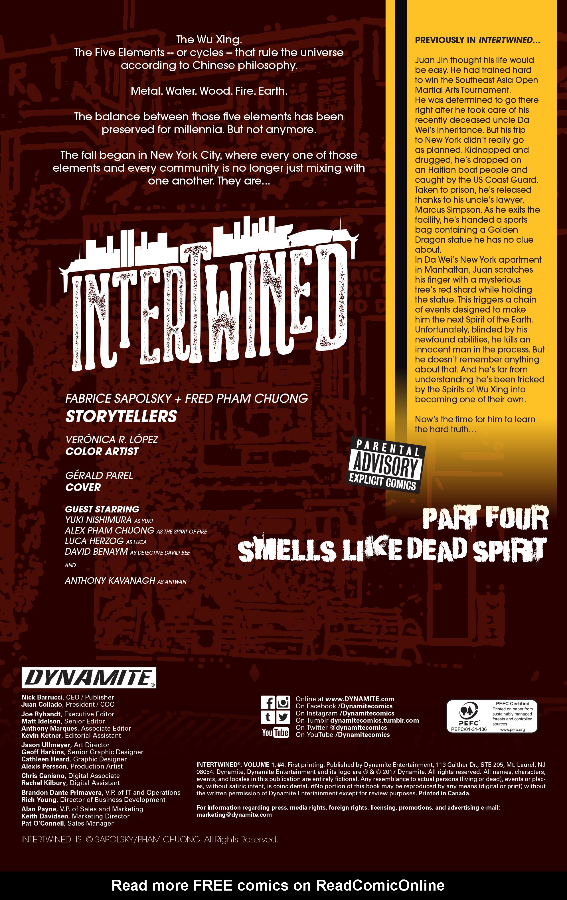 Read online Intertwined comic -  Issue #4 - 2